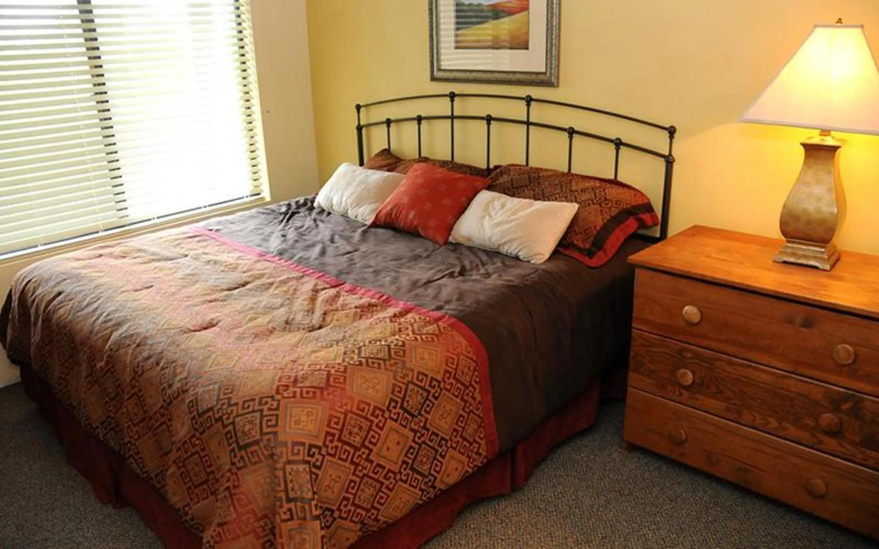 Bed in Seven Springs Resort Properties