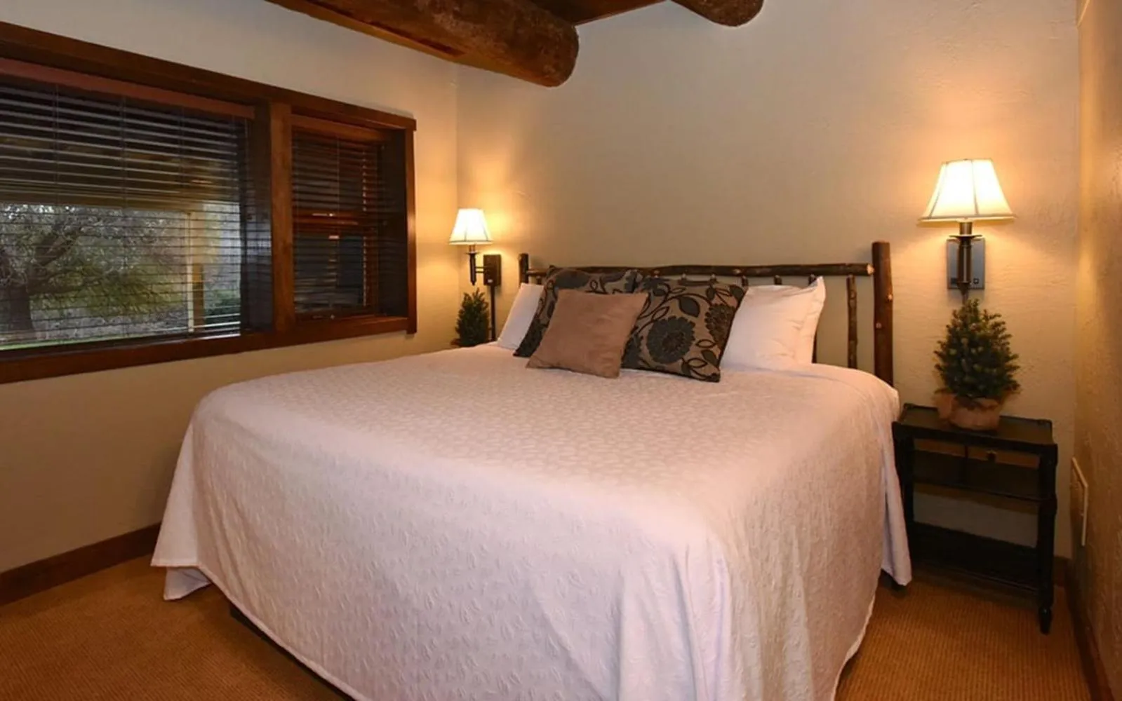 Bed in Seven Springs Resort Properties