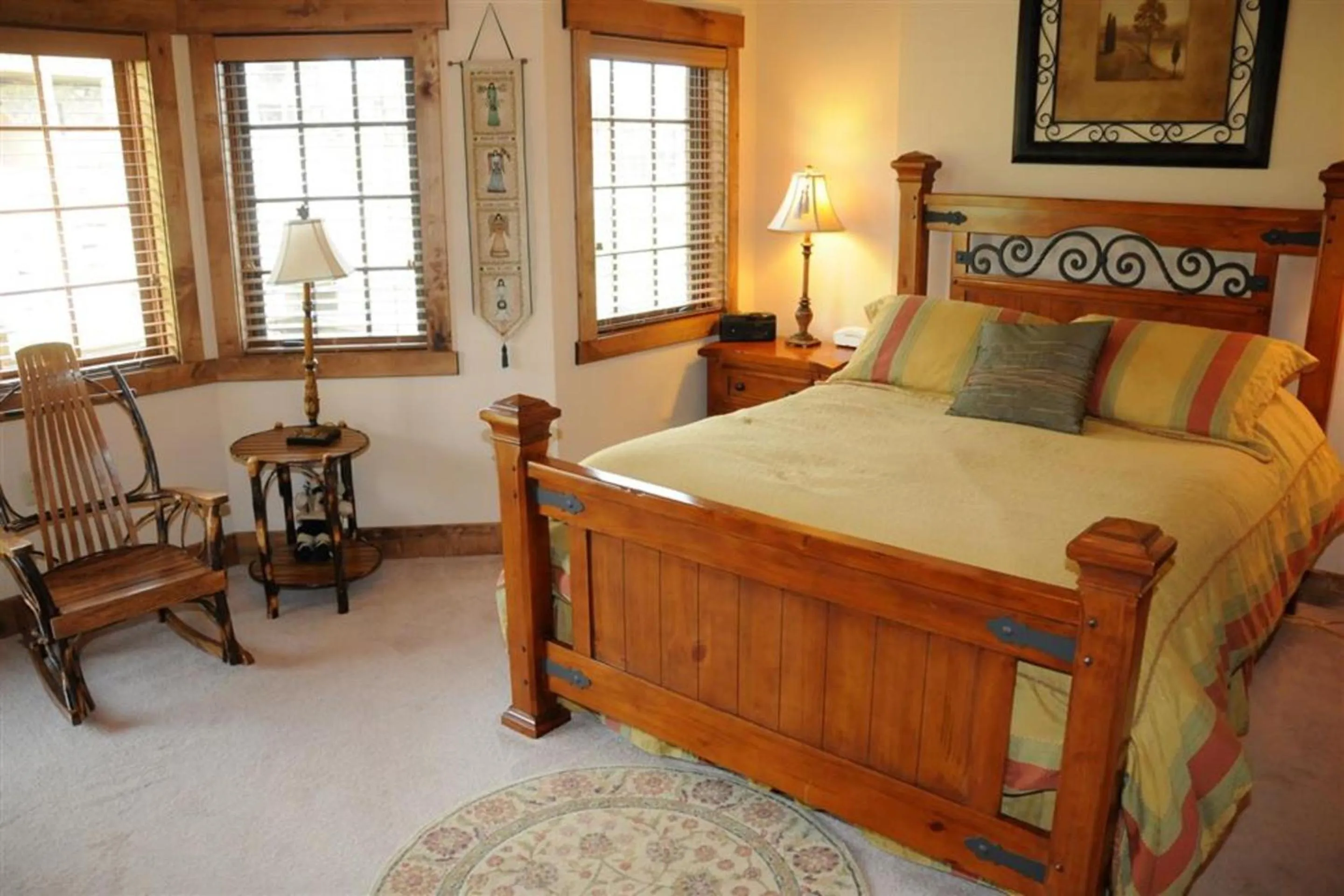 Bed in Seven Springs Resort Properties