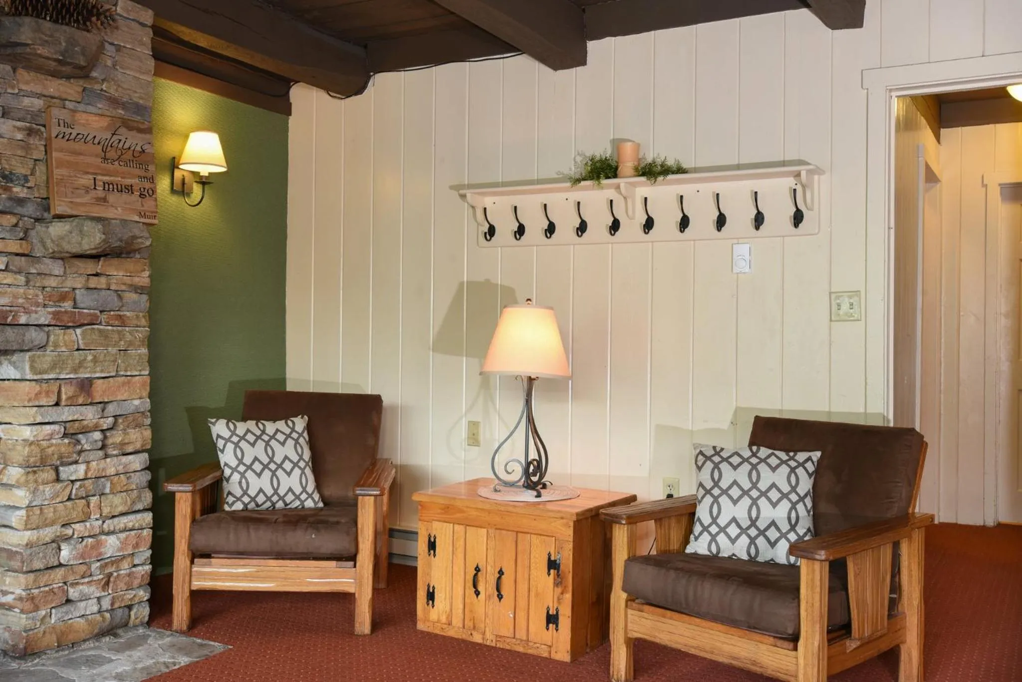 Living room in Seven Springs Resort Properties