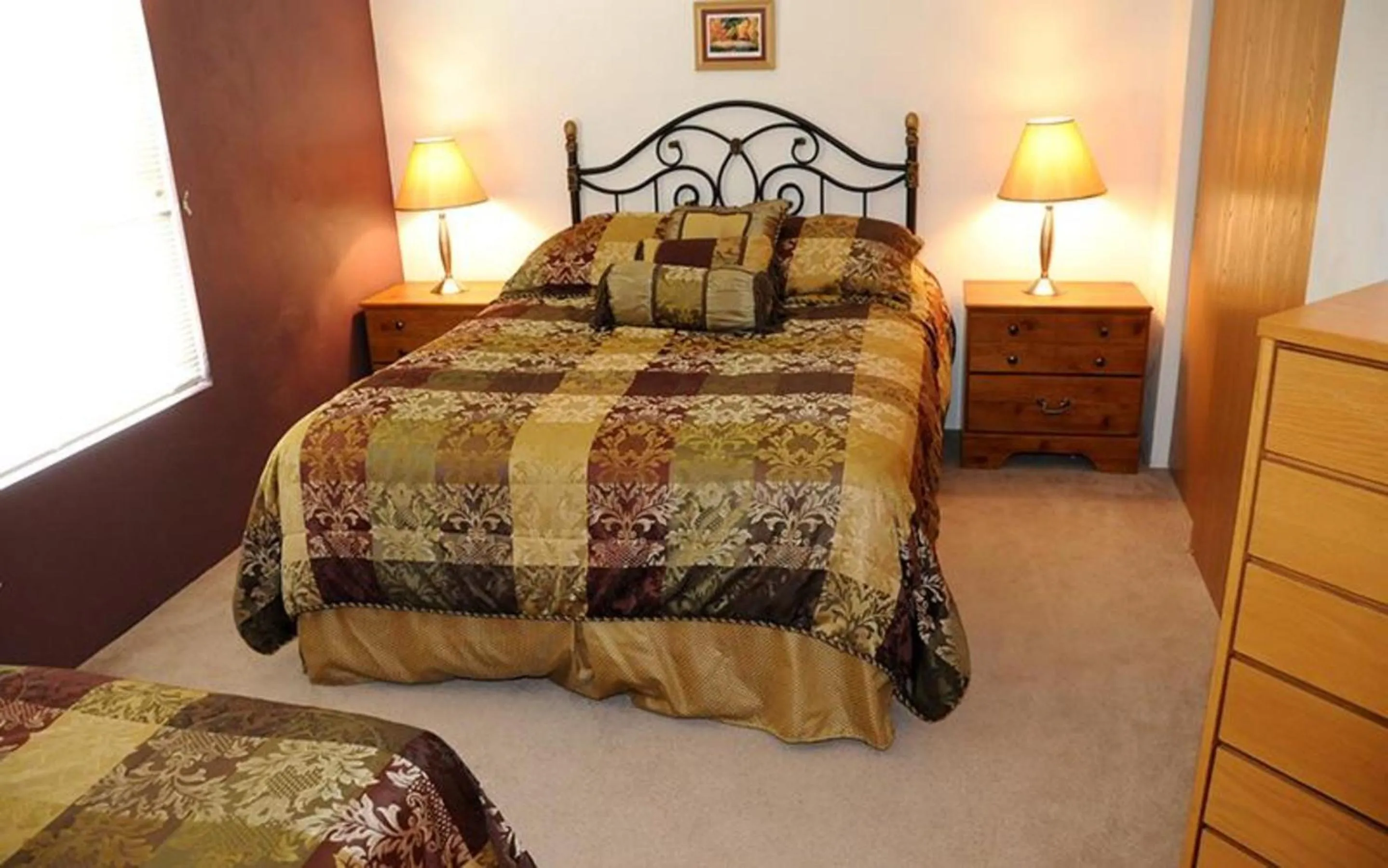 Bed in Seven Springs Resort Properties