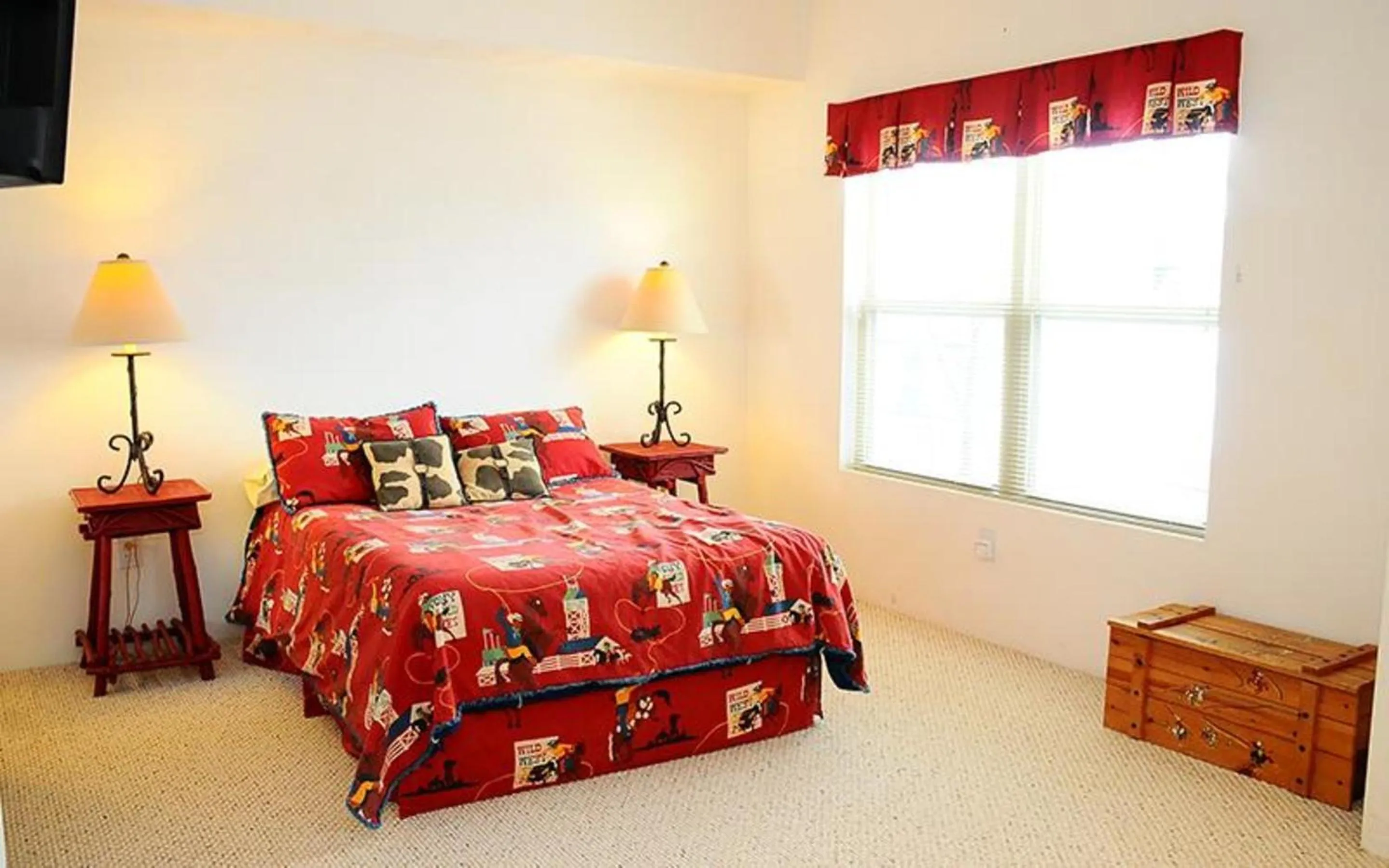 Bed in Seven Springs Resort Properties