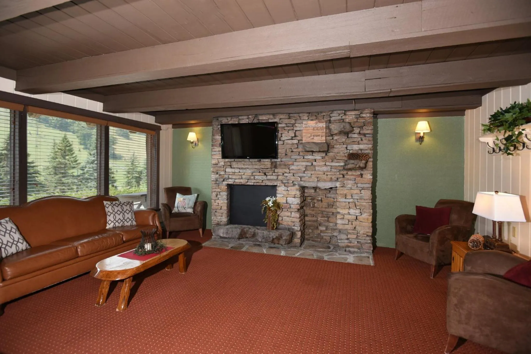 Living room in Seven Springs Resort Properties