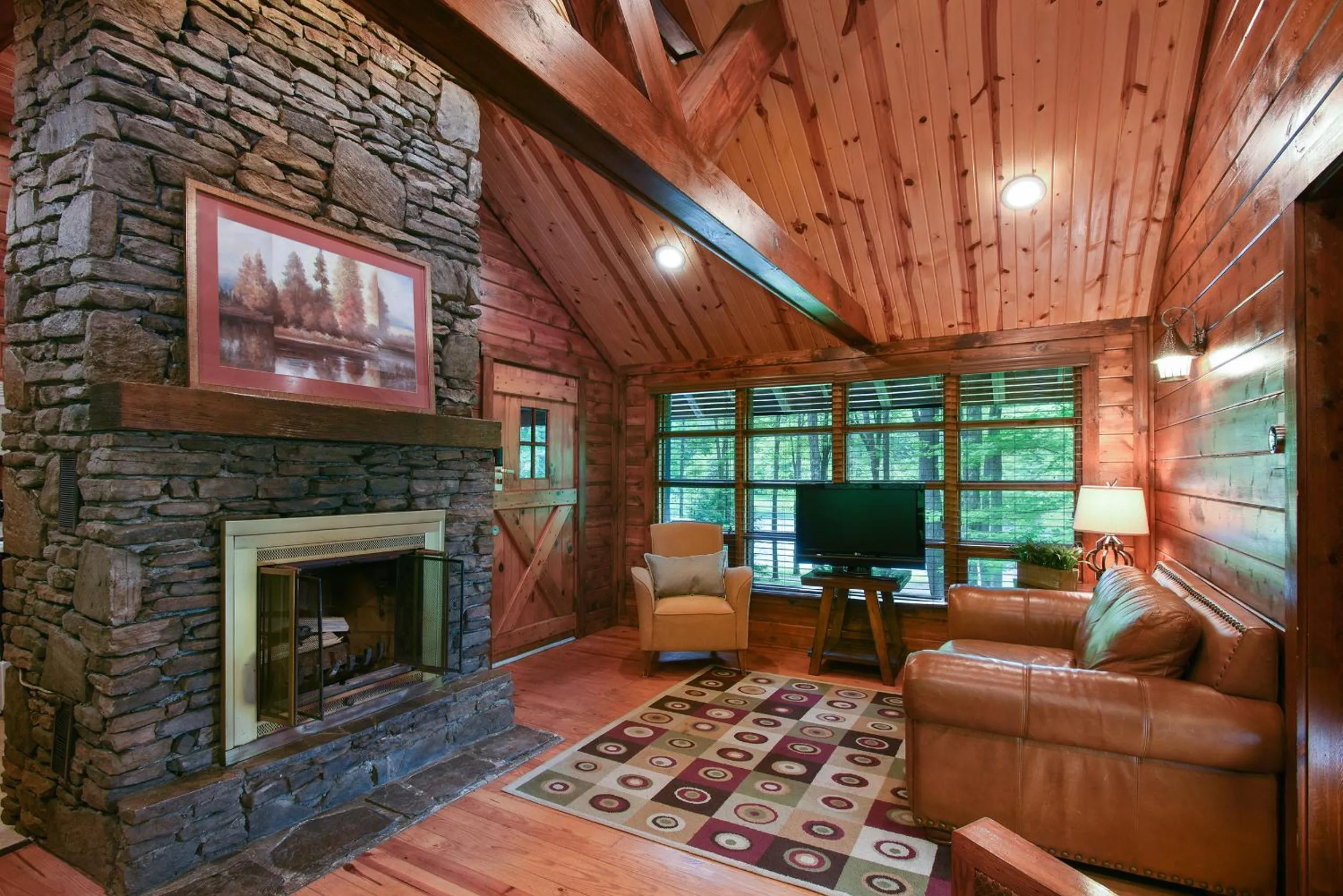 Living room in Seven Springs Resort Properties