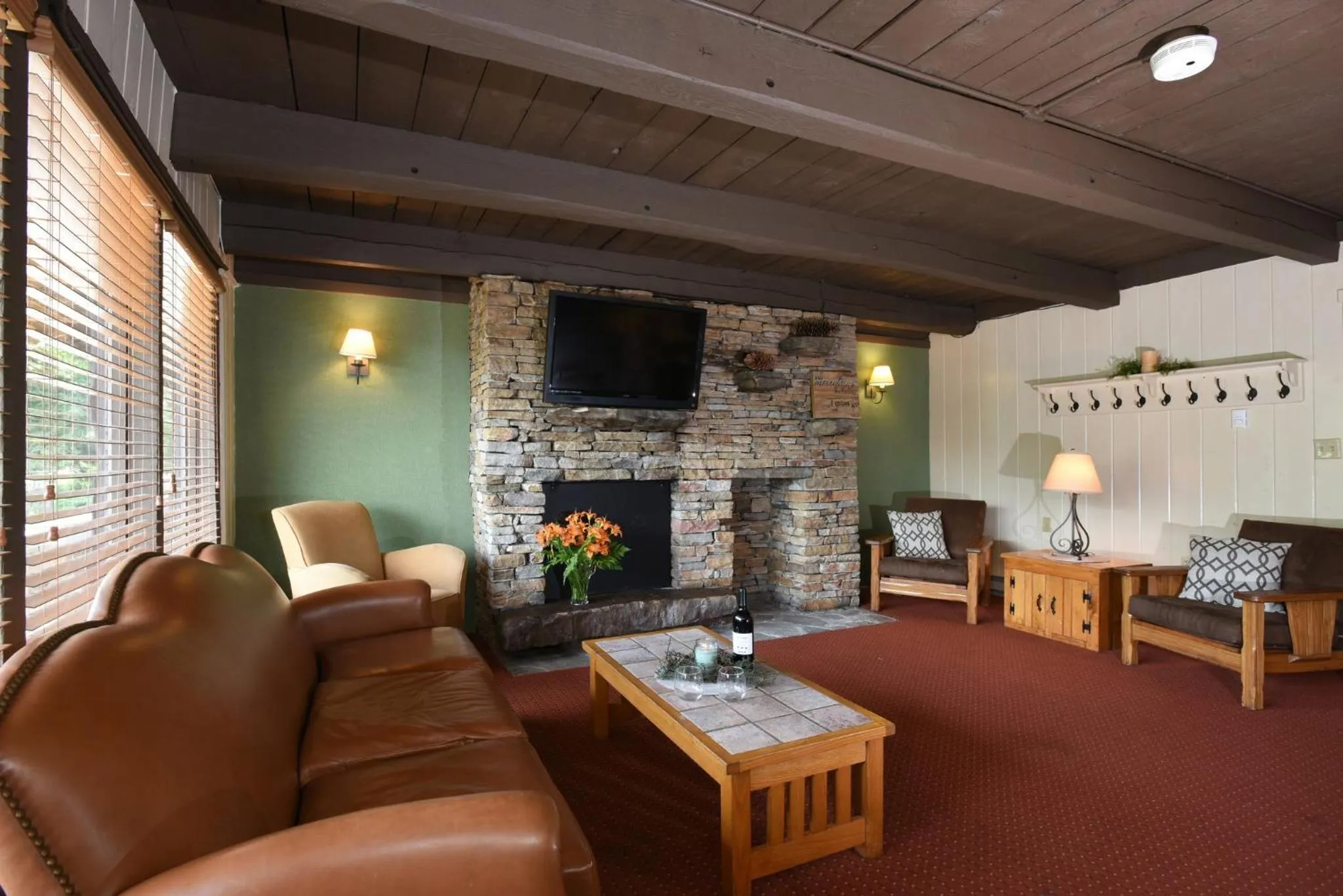 Living room in Seven Springs Resort Properties