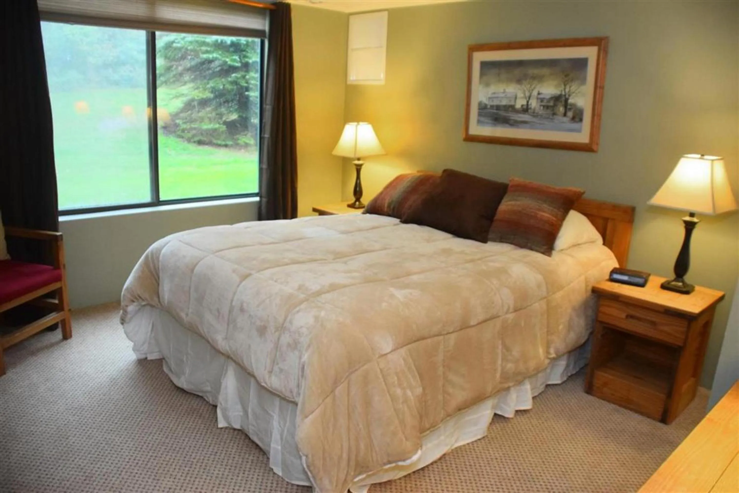 Bed in Seven Springs Resort Properties