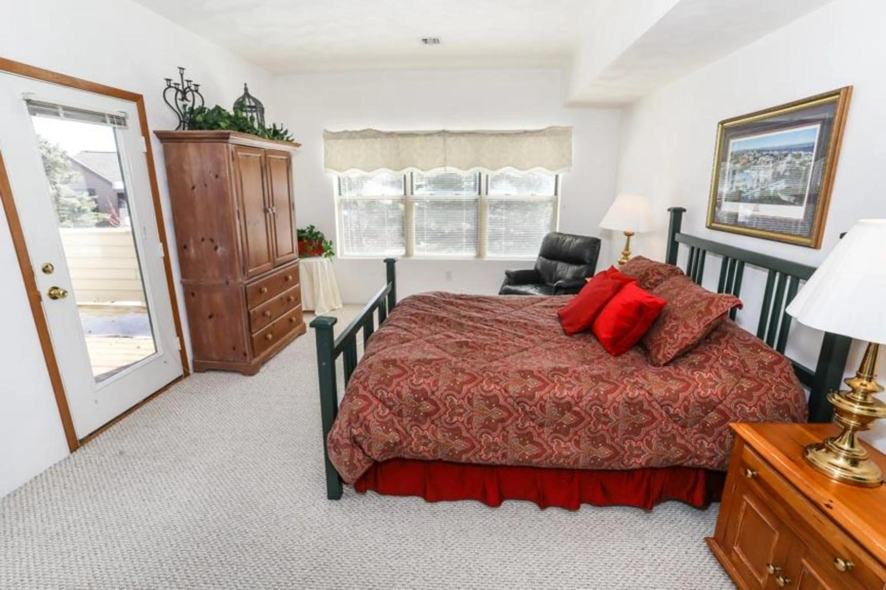 Bed in Seven Springs Resort Properties