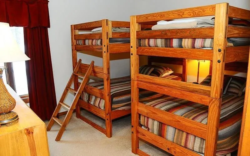 Bed in Seven Springs Resort Properties