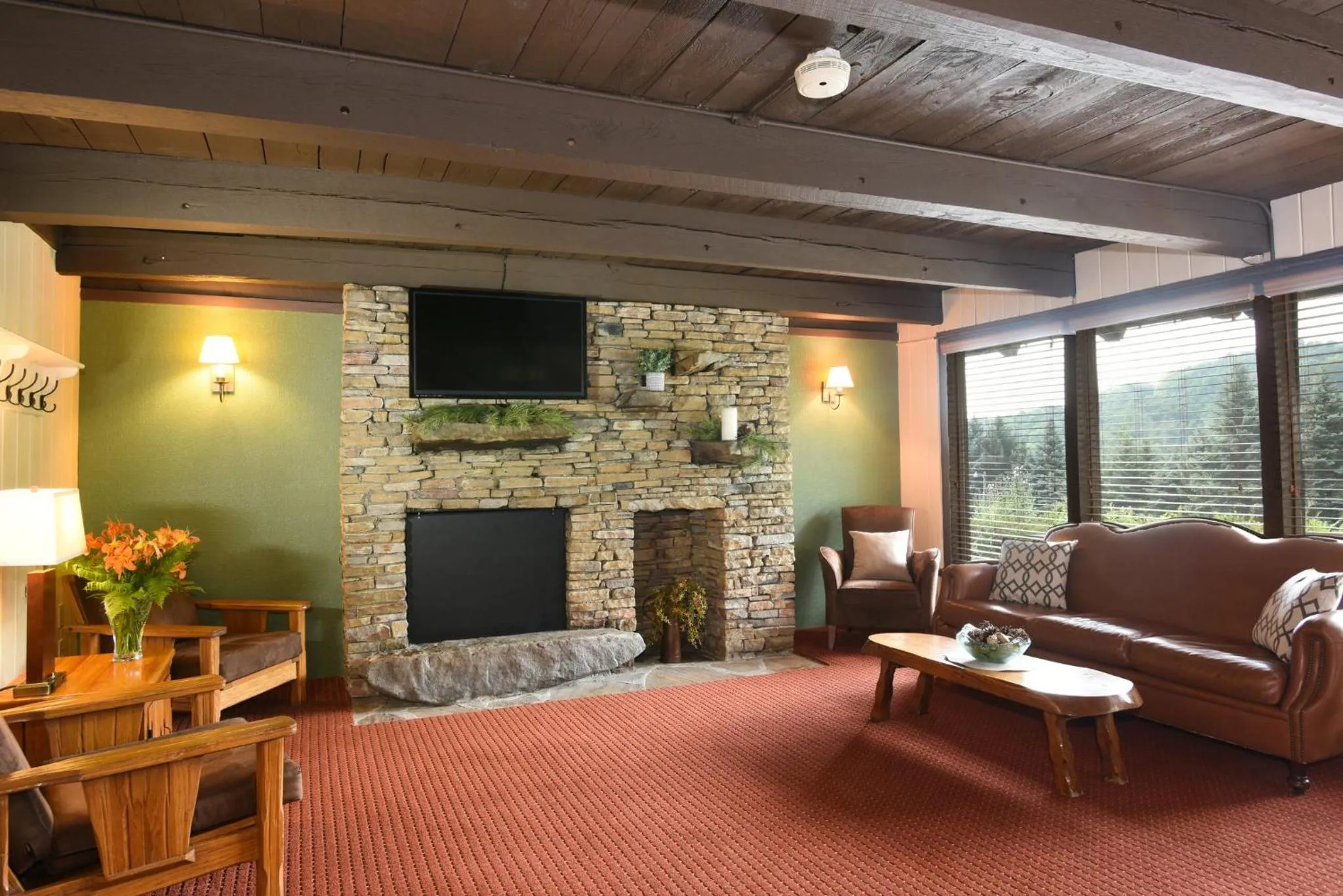 Living room in Seven Springs Resort Properties