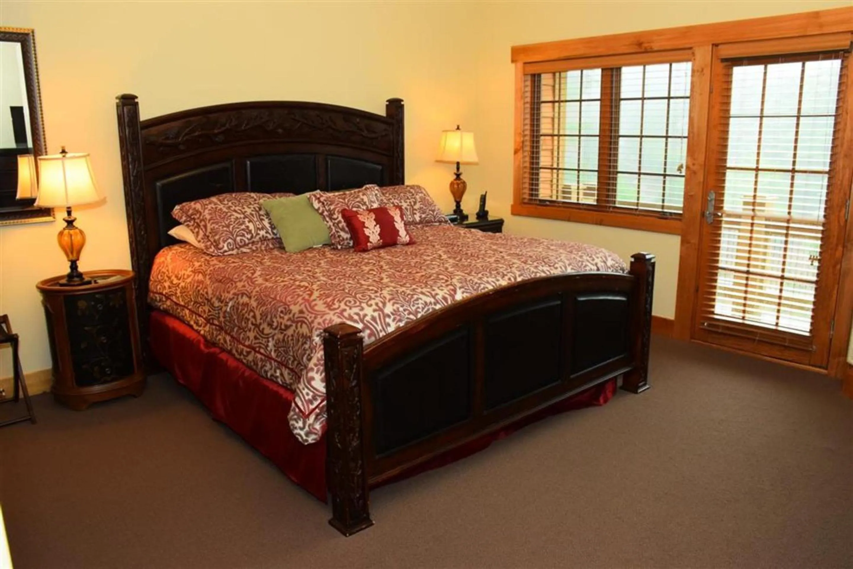 Bed in Seven Springs Resort Properties