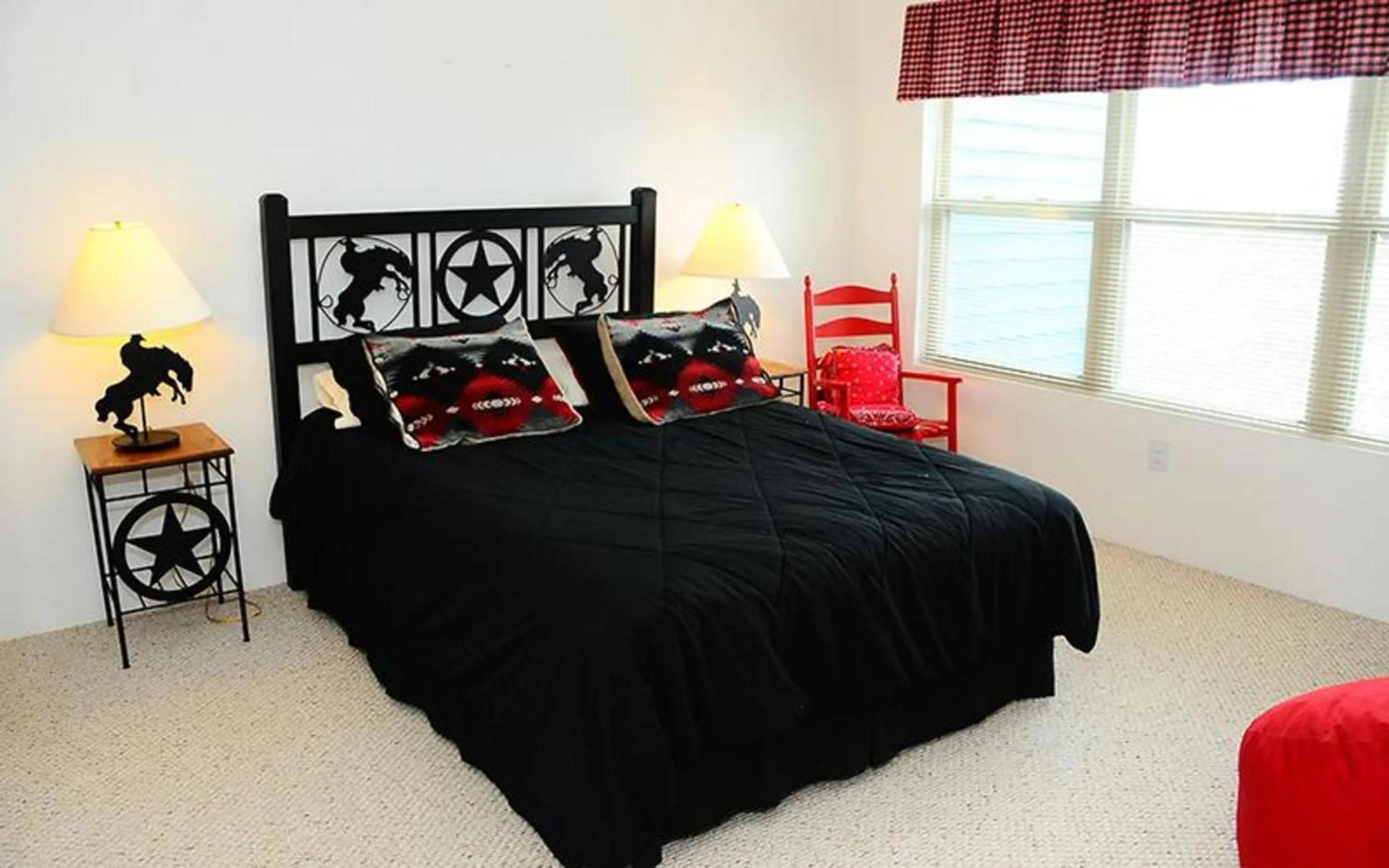 Bed in Seven Springs Resort Properties