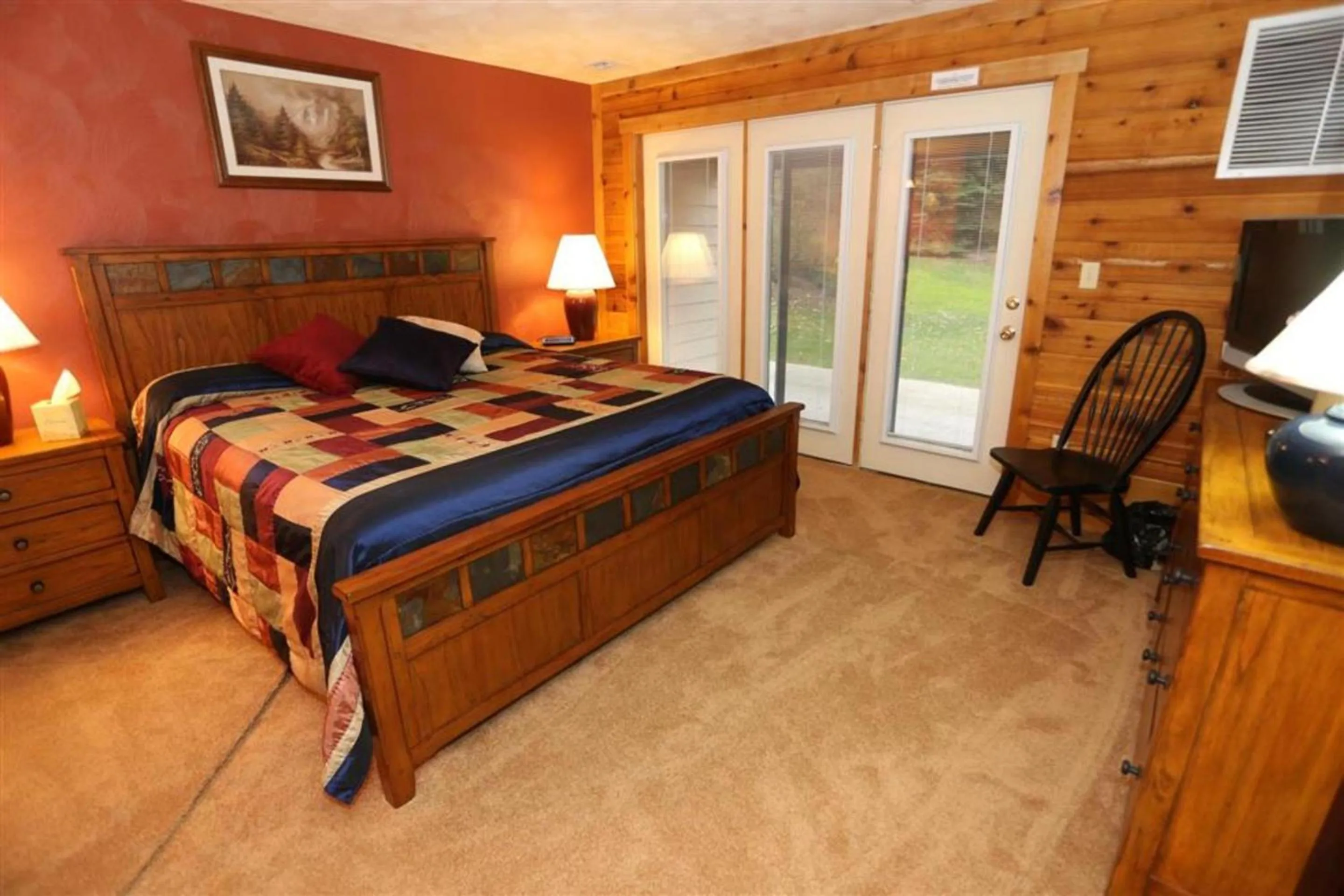Bed in Seven Springs Resort Properties