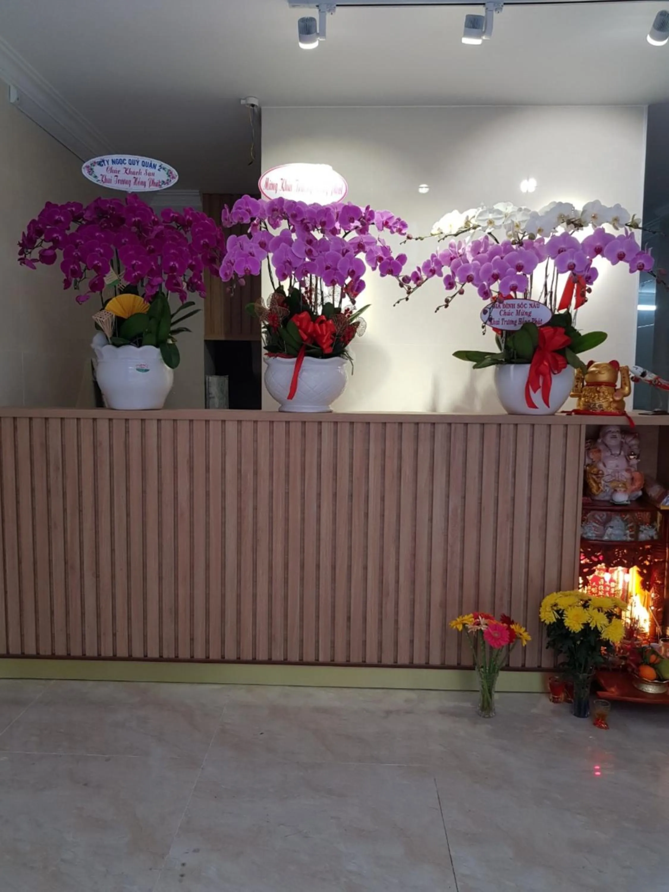Lobby or reception in Hong Vinh Hotel