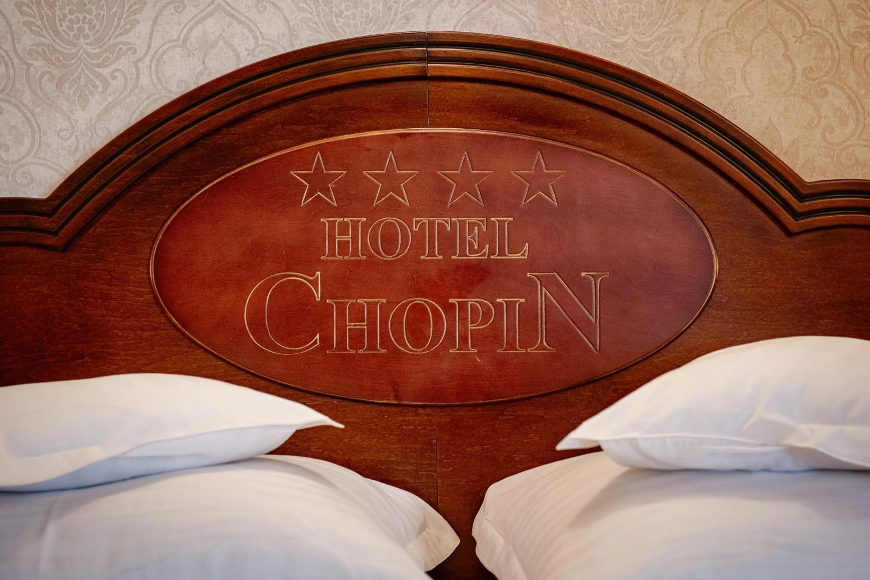 Bed in Hotel Chopin Business&SPA
