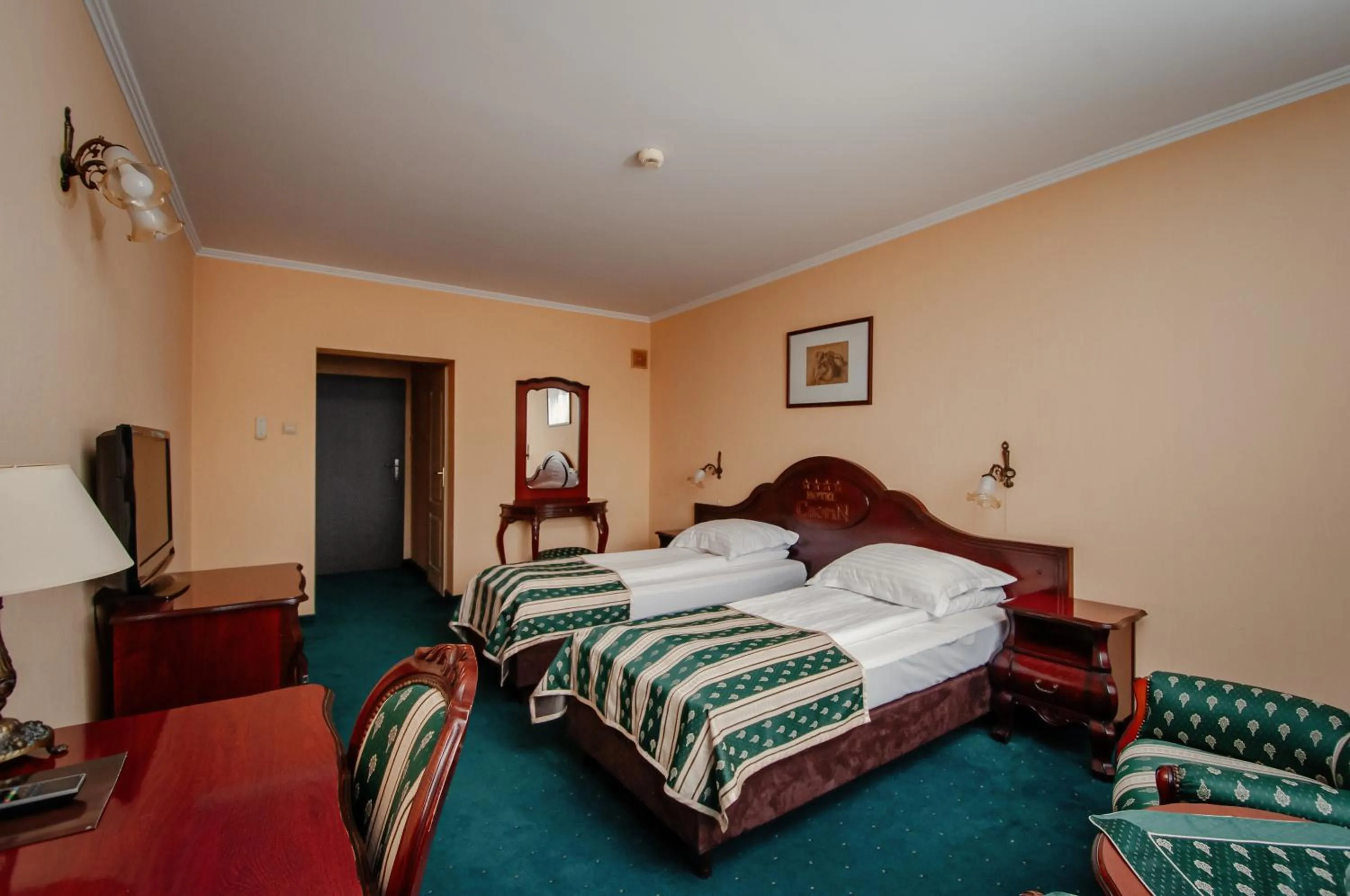 Bed in Hotel Chopin Business&SPA