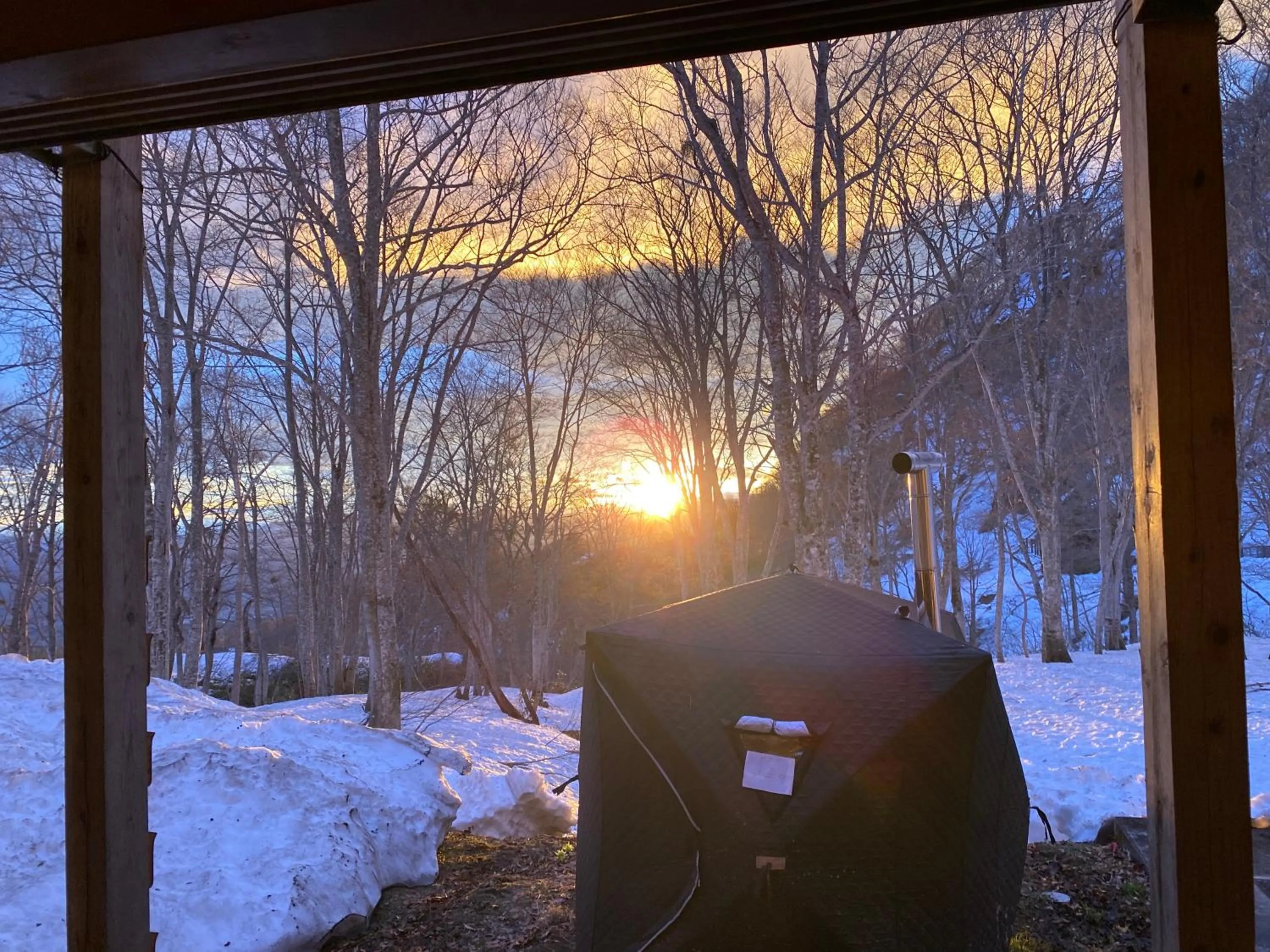 Natural landscape in Tsubame Highland Lodge燕ハイランドロッジ