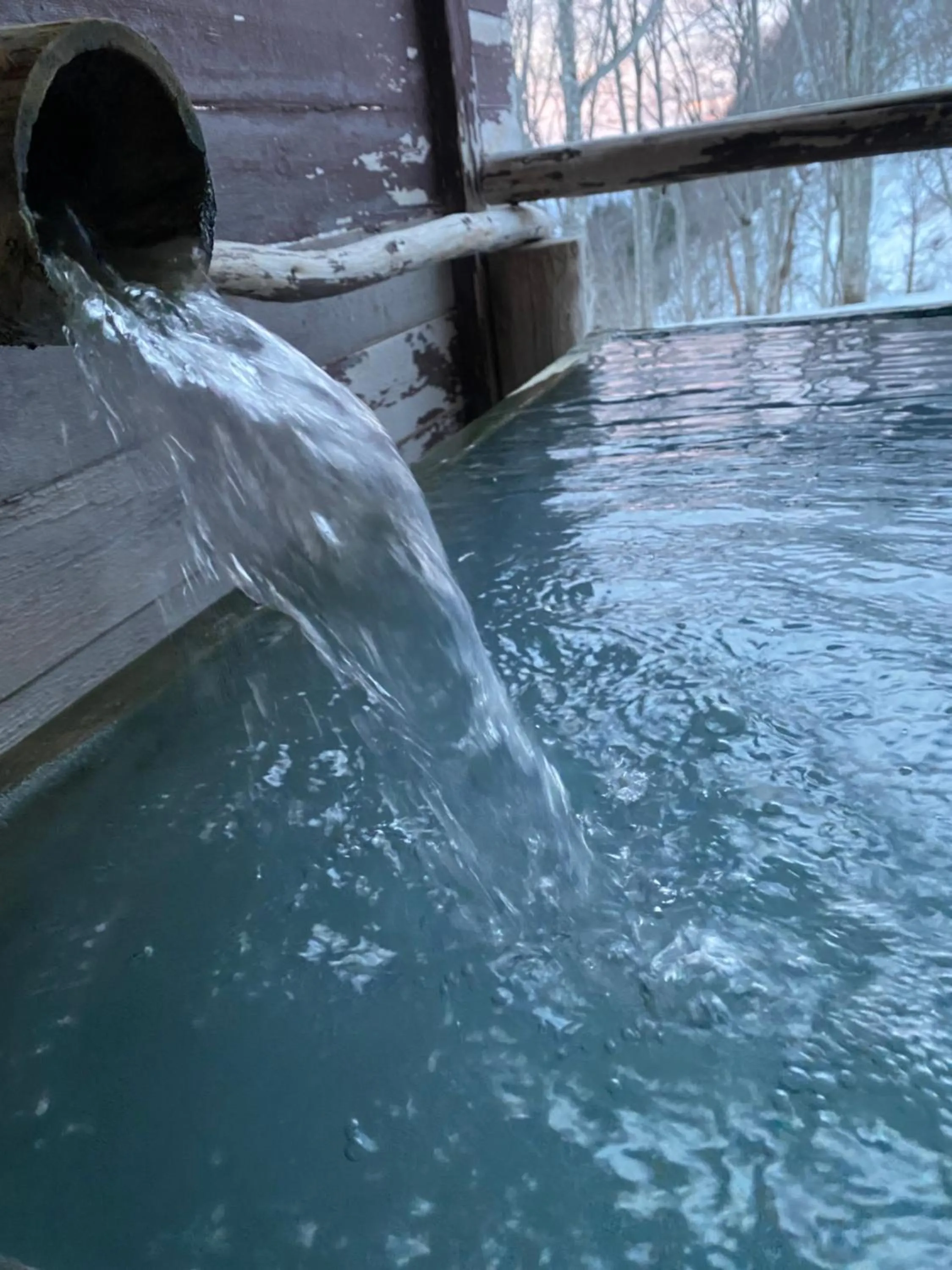 Hot Spring Bath in Tsubame Highland Lodge燕ハイランドロッジ