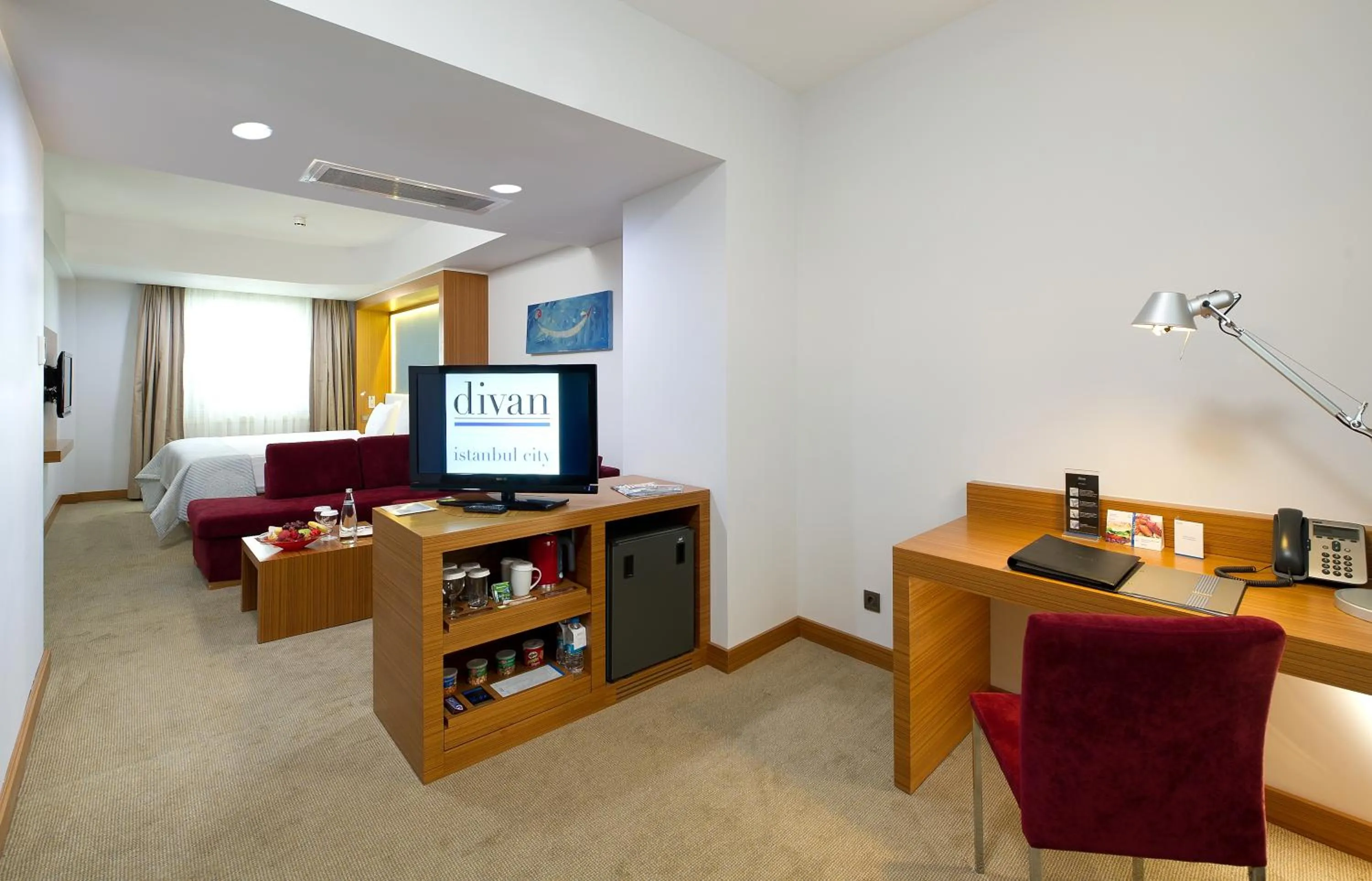 Living room in Divan Istanbul City