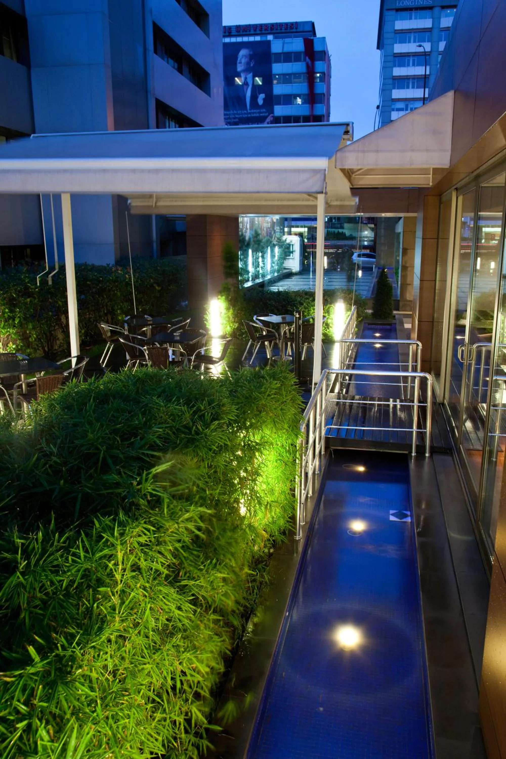 Garden in Divan Istanbul City