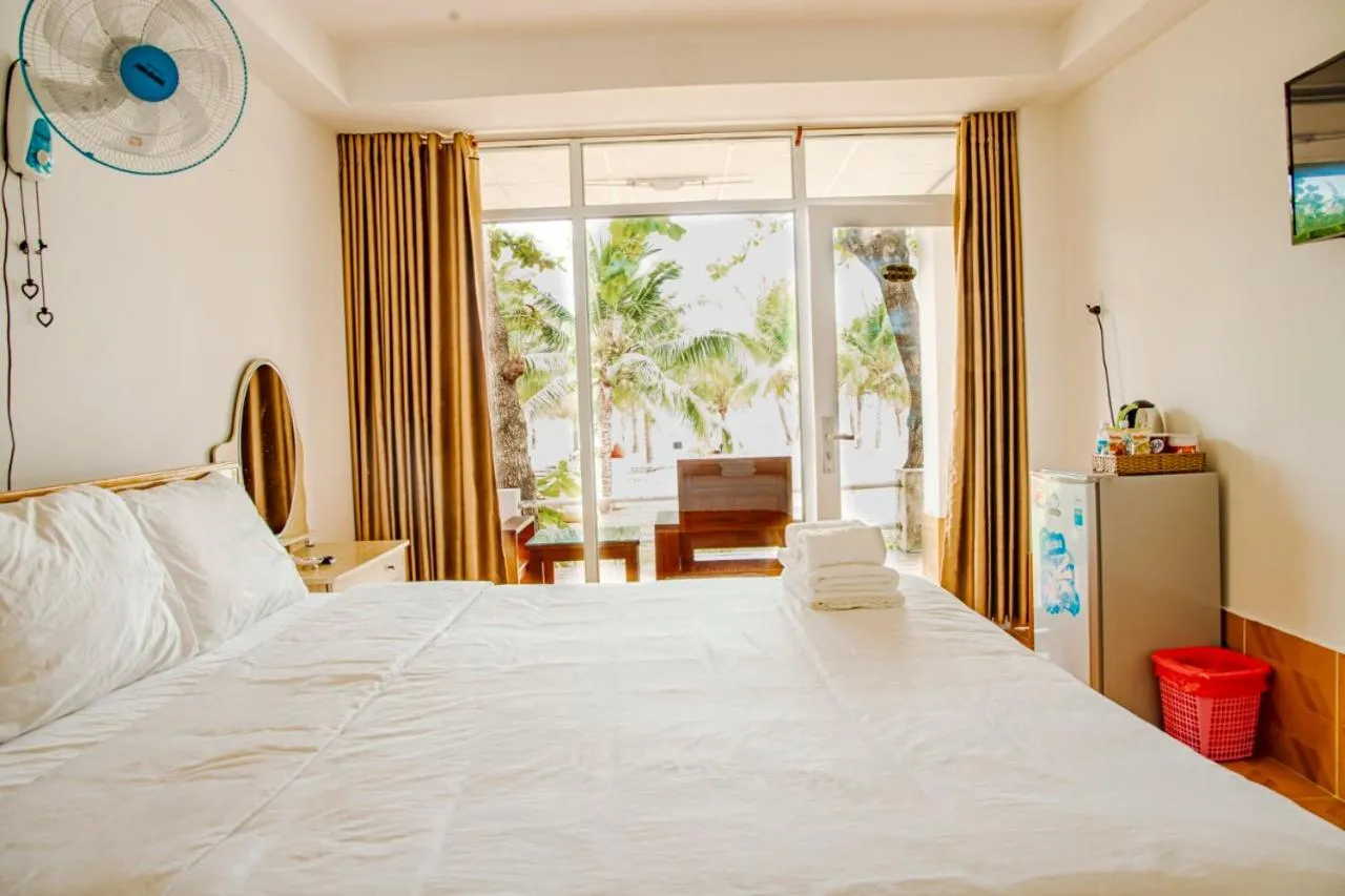 Bed in Thiên Tân Hotel