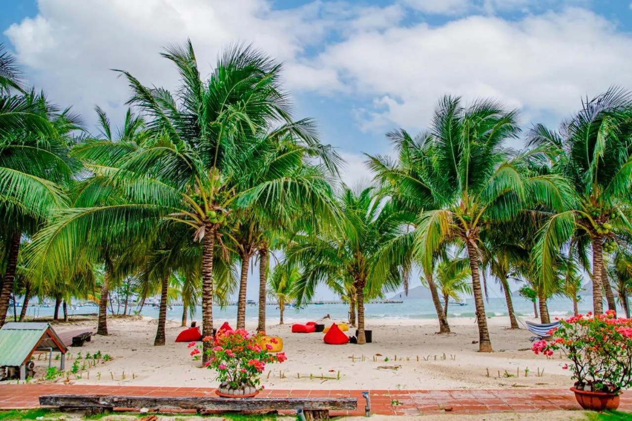 Garden in Thiên Tân Hotel