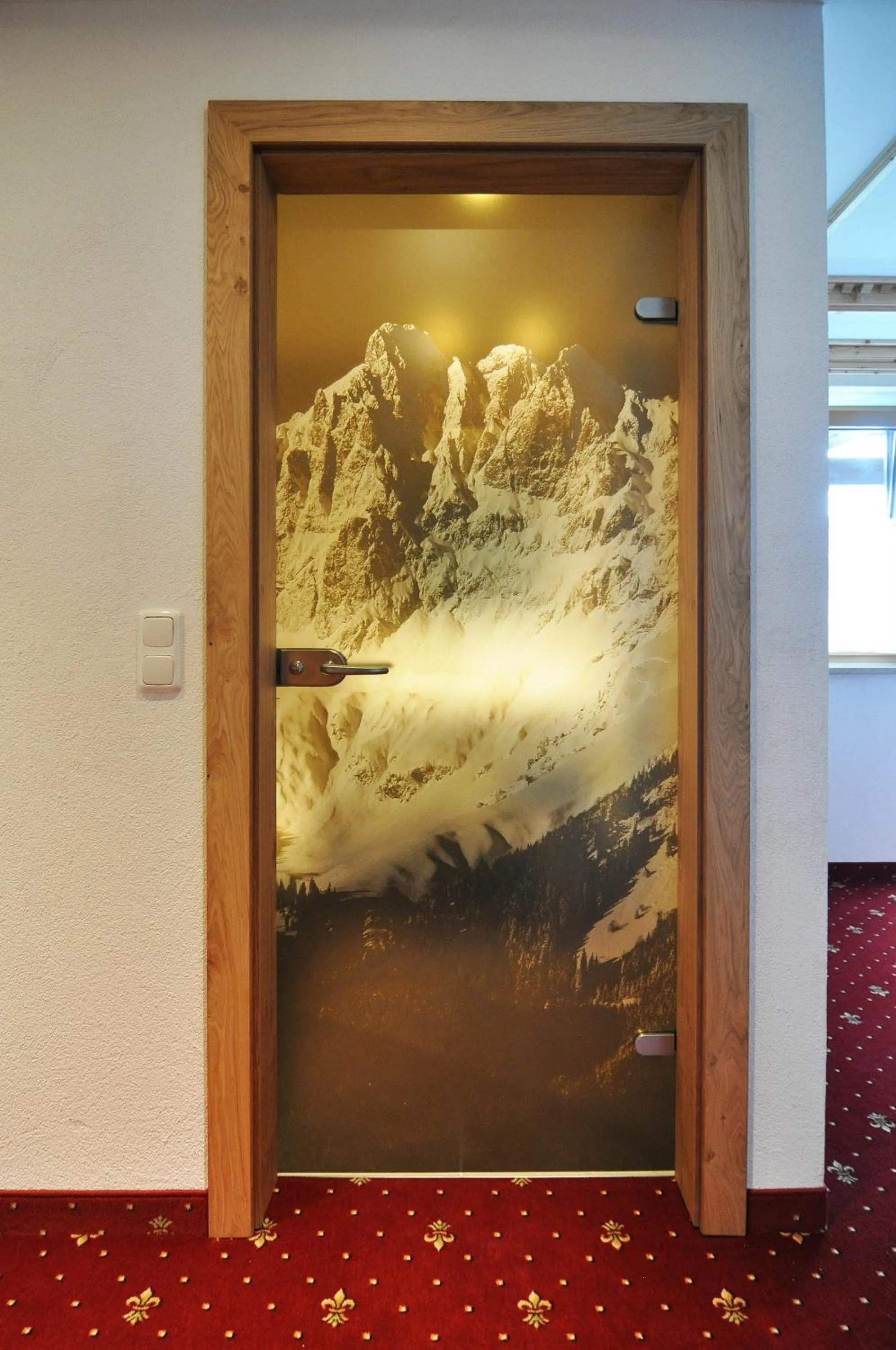 Decorative detail in Kaiserhotel Kitzbühler Alpen