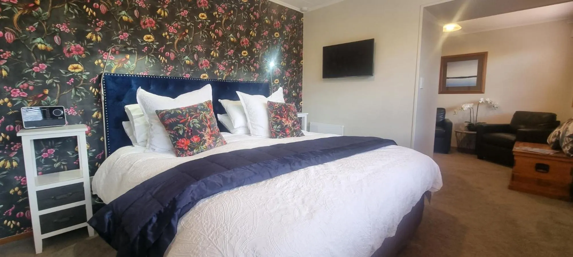 Bedroom, Bed in Alpine Rock B&B