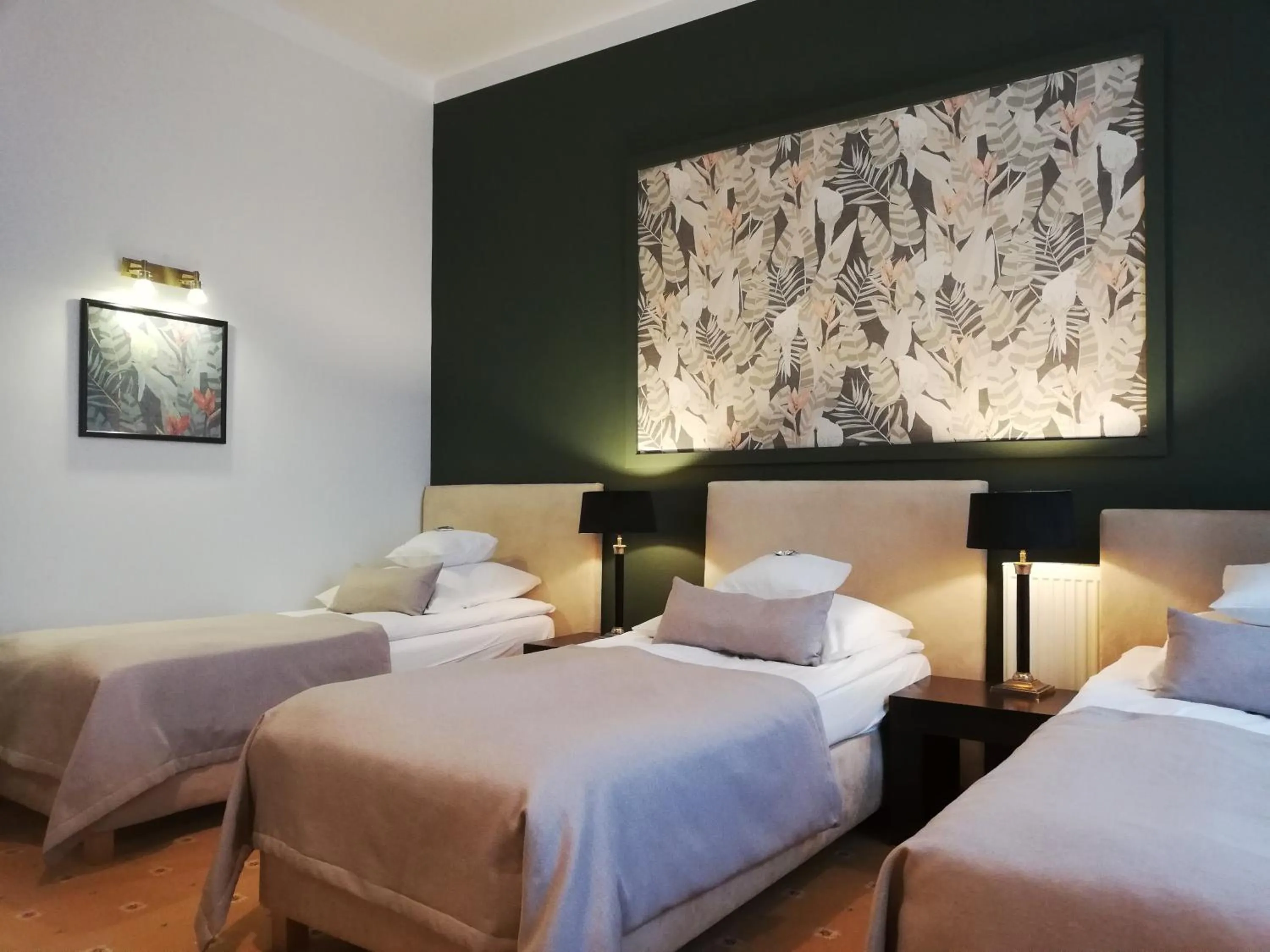 Bed in Hotel Szara Willa