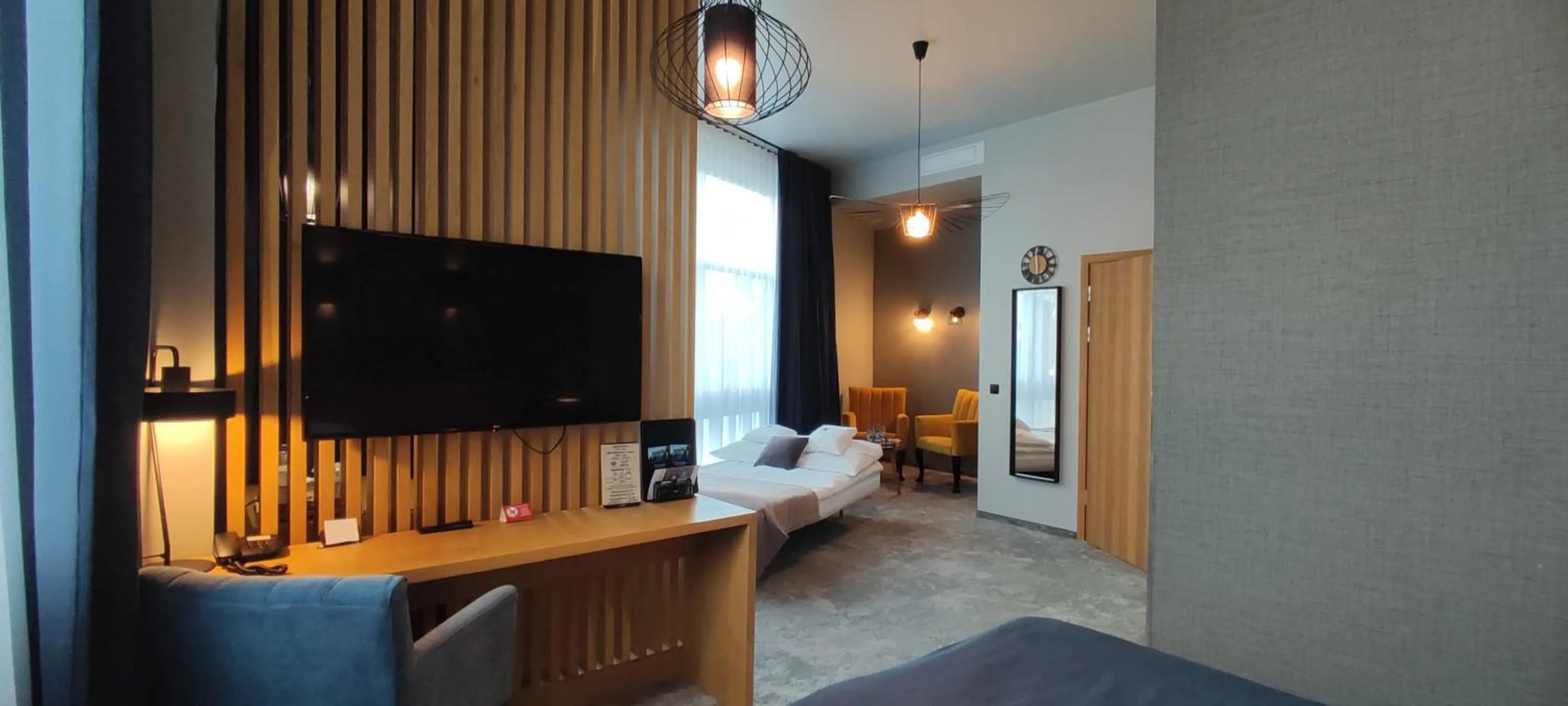 Bed in Hotel Szara Willa