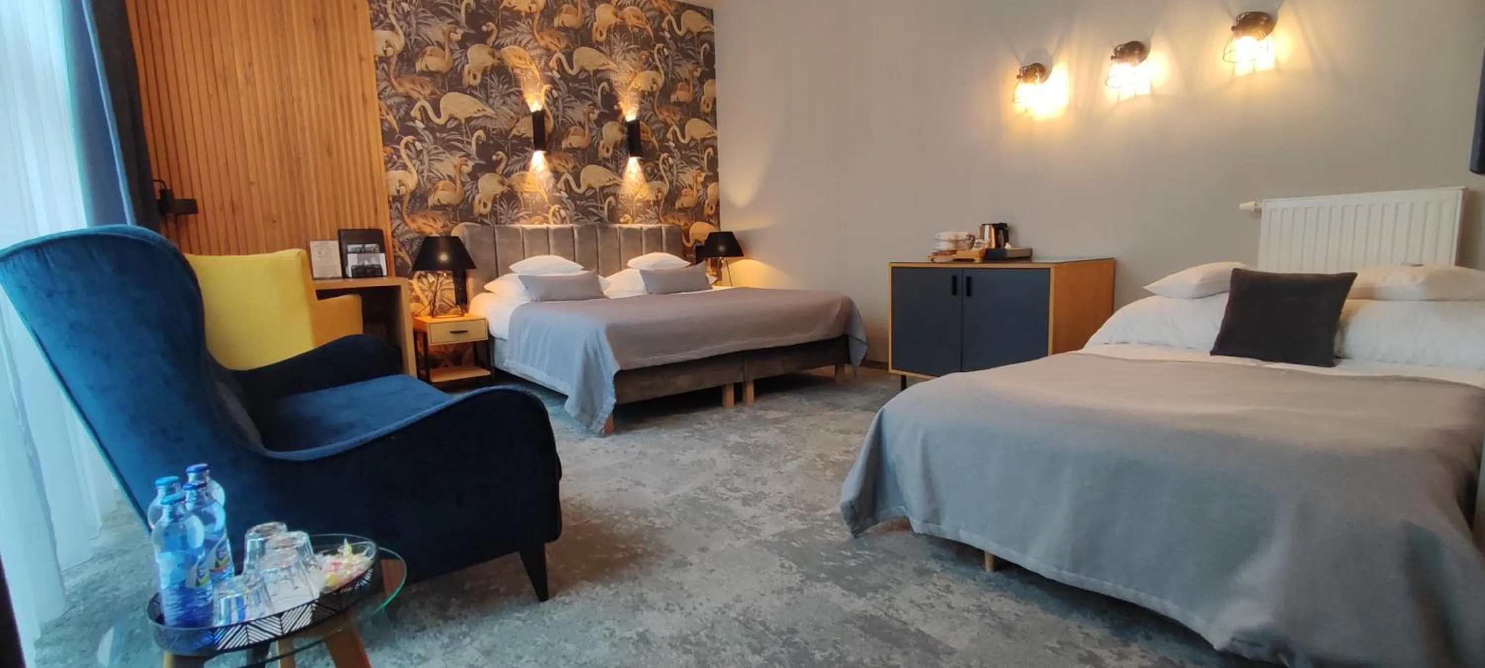 Bed in Hotel Szara Willa