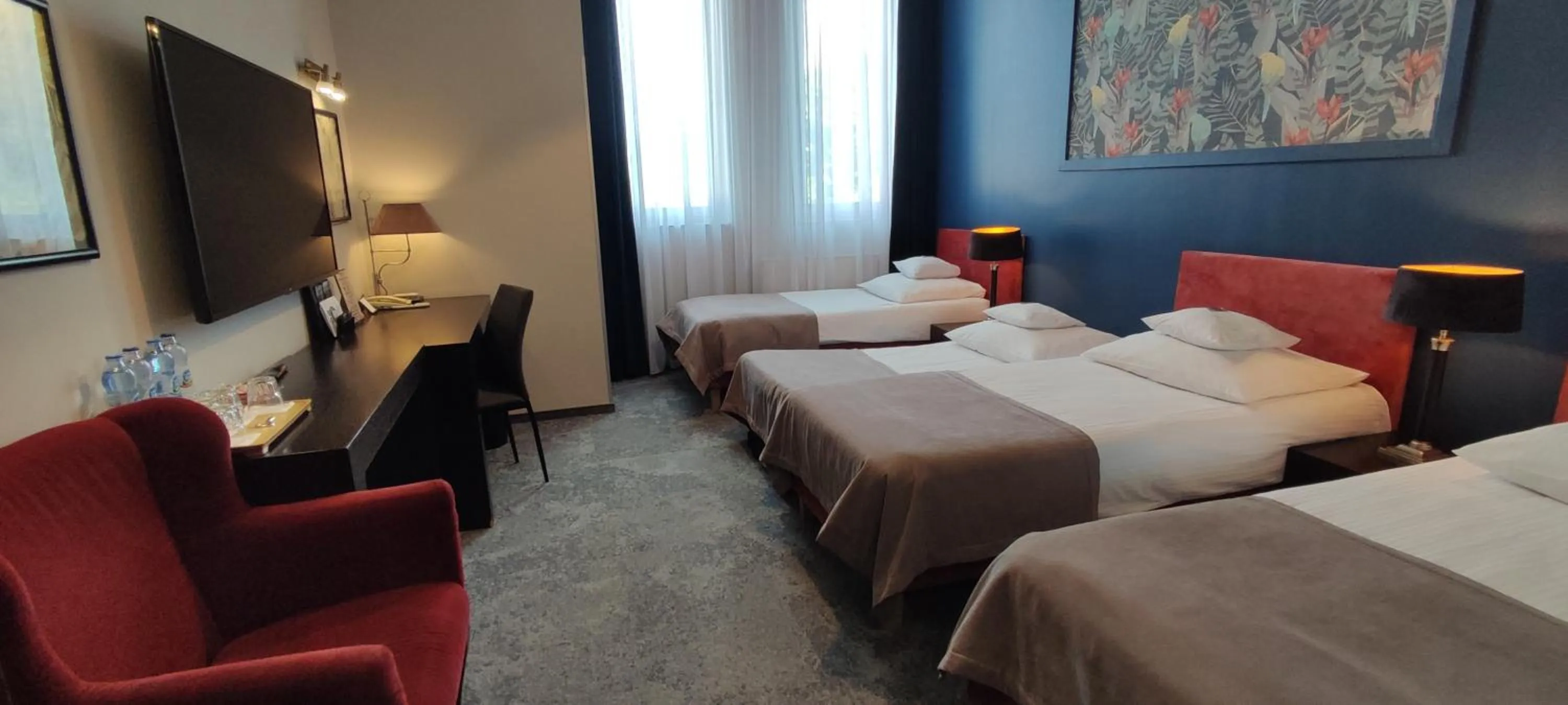 Bed in Hotel Szara Willa