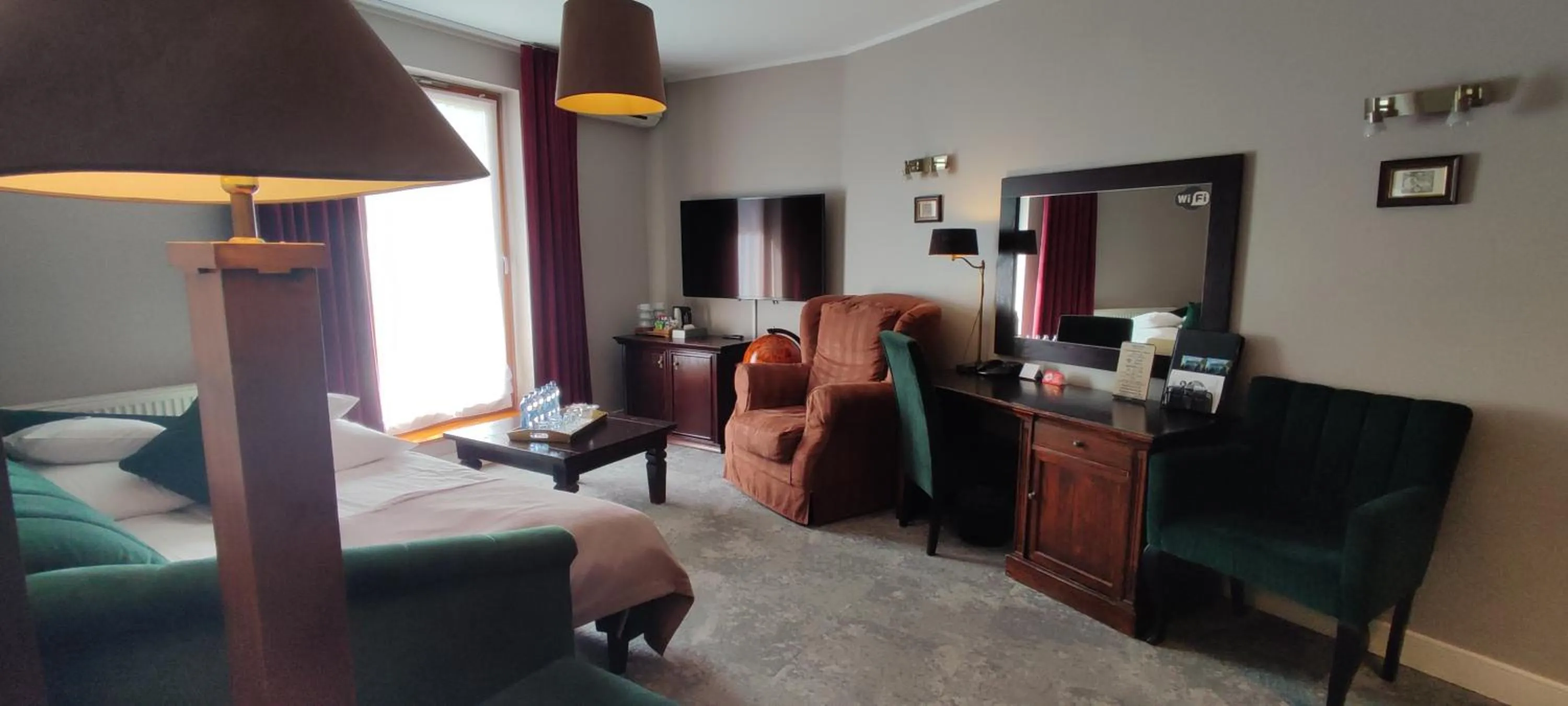 Bed in Hotel Szara Willa