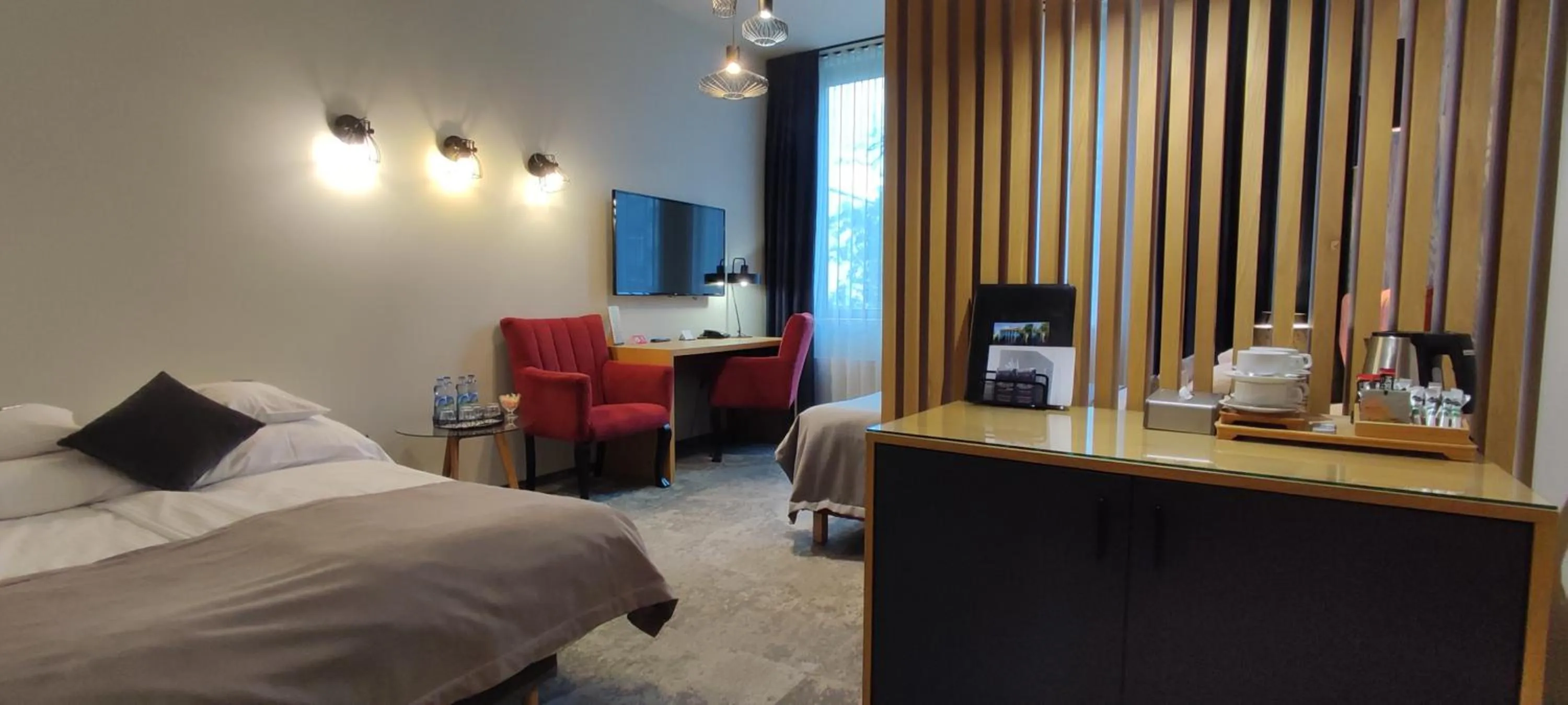 Bed in Hotel Szara Willa