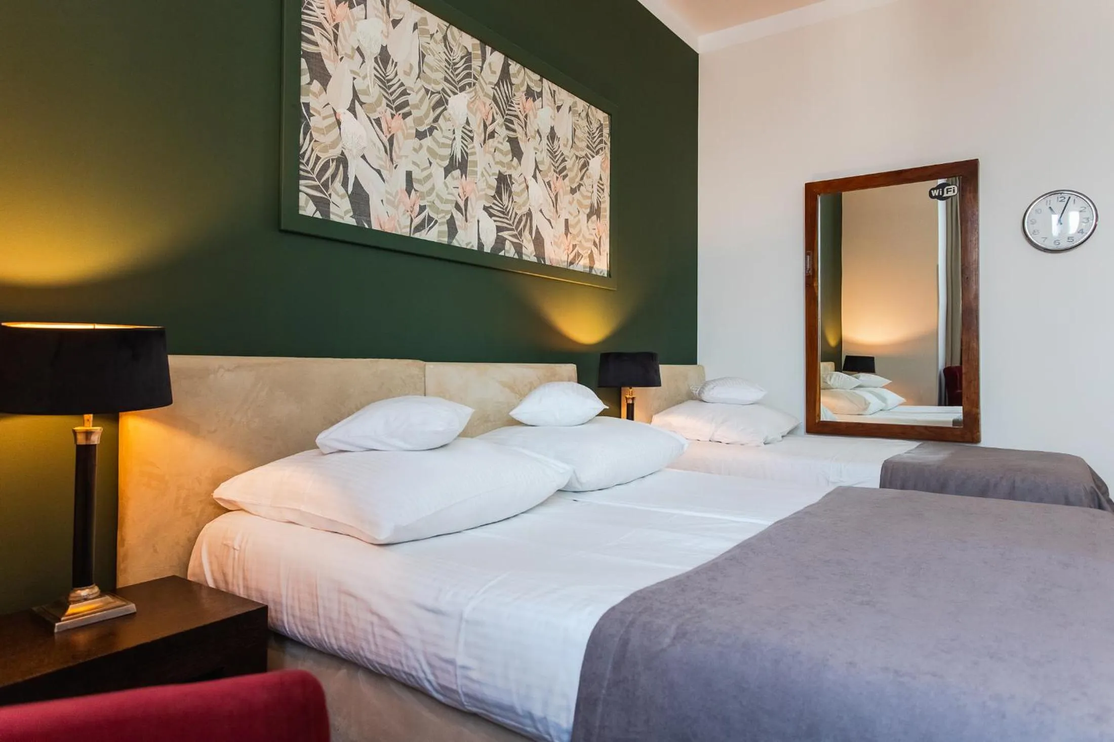 Bed in Hotel Szara Willa