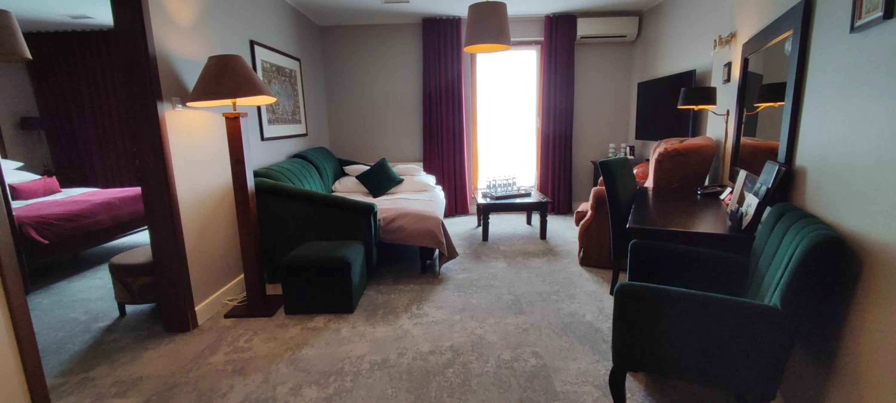 Bed in Hotel Szara Willa