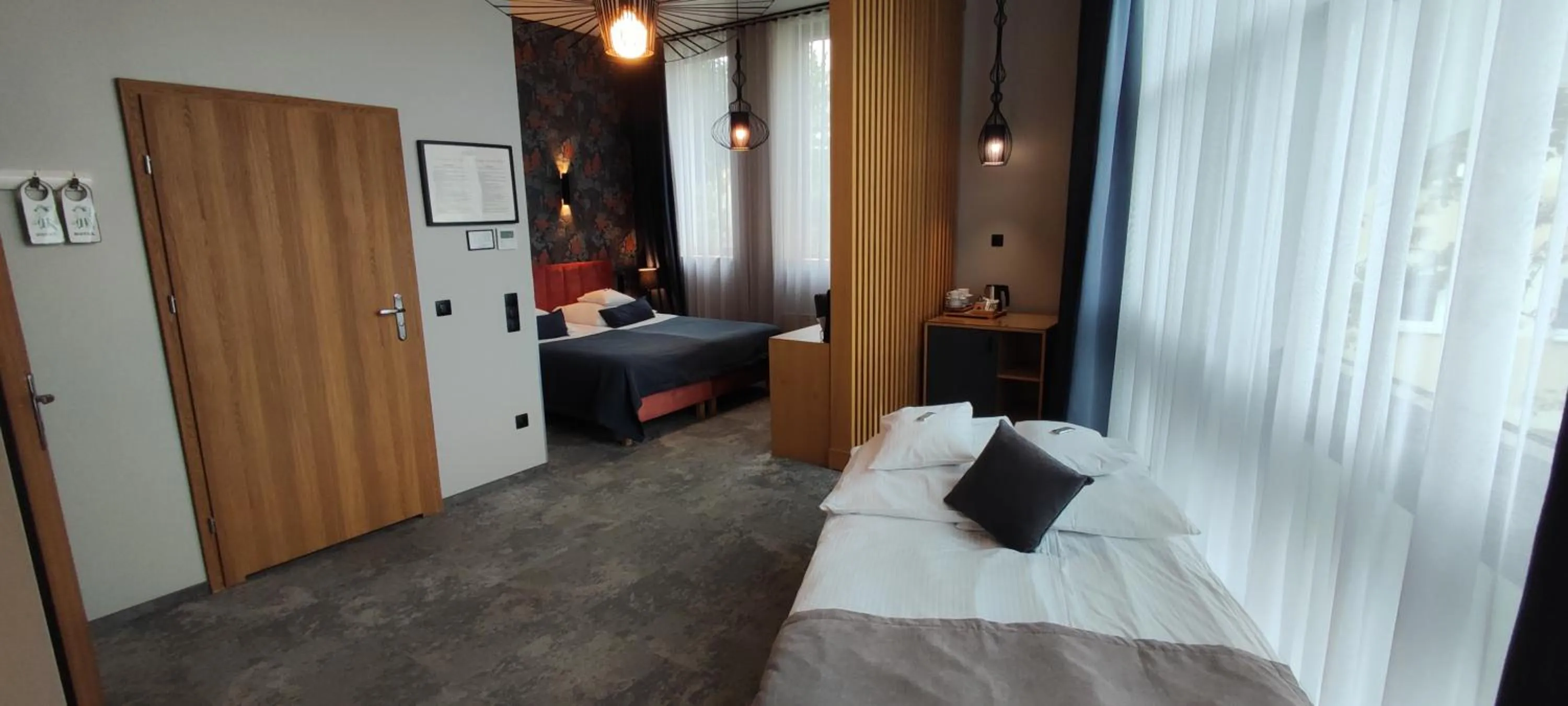 Bed in Hotel Szara Willa