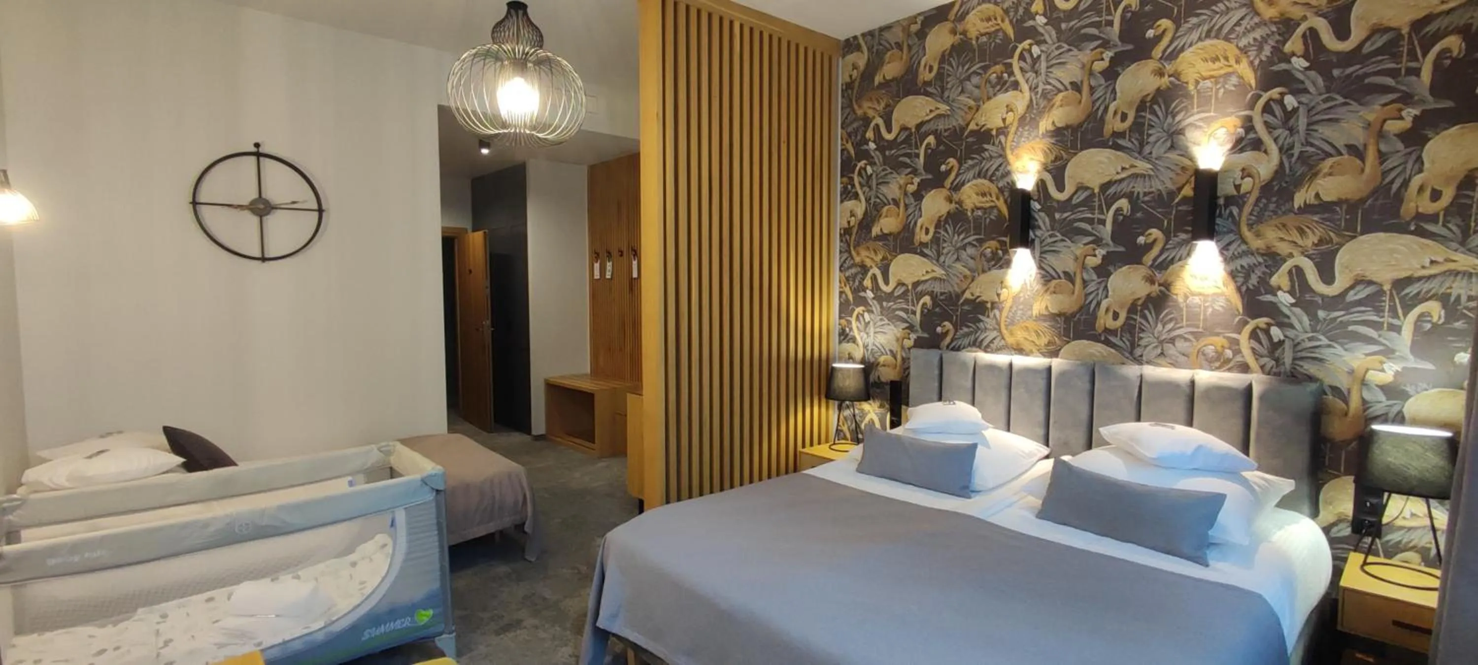 Bed in Hotel Szara Willa