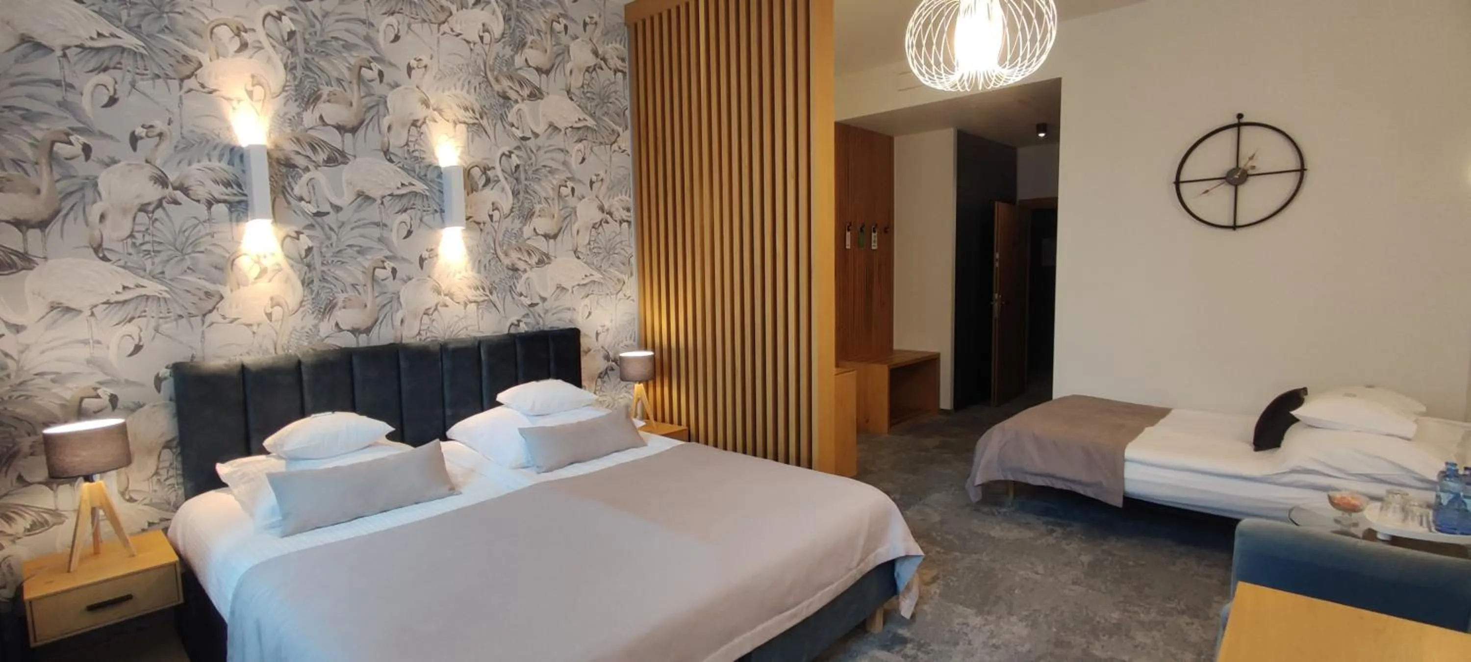 Bed in Hotel Szara Willa