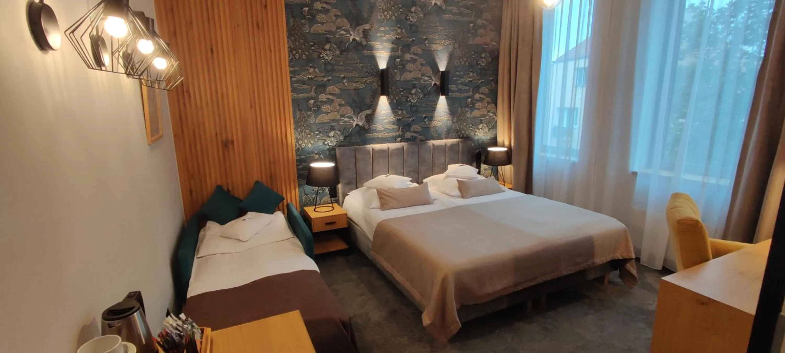 Bed in Hotel Szara Willa