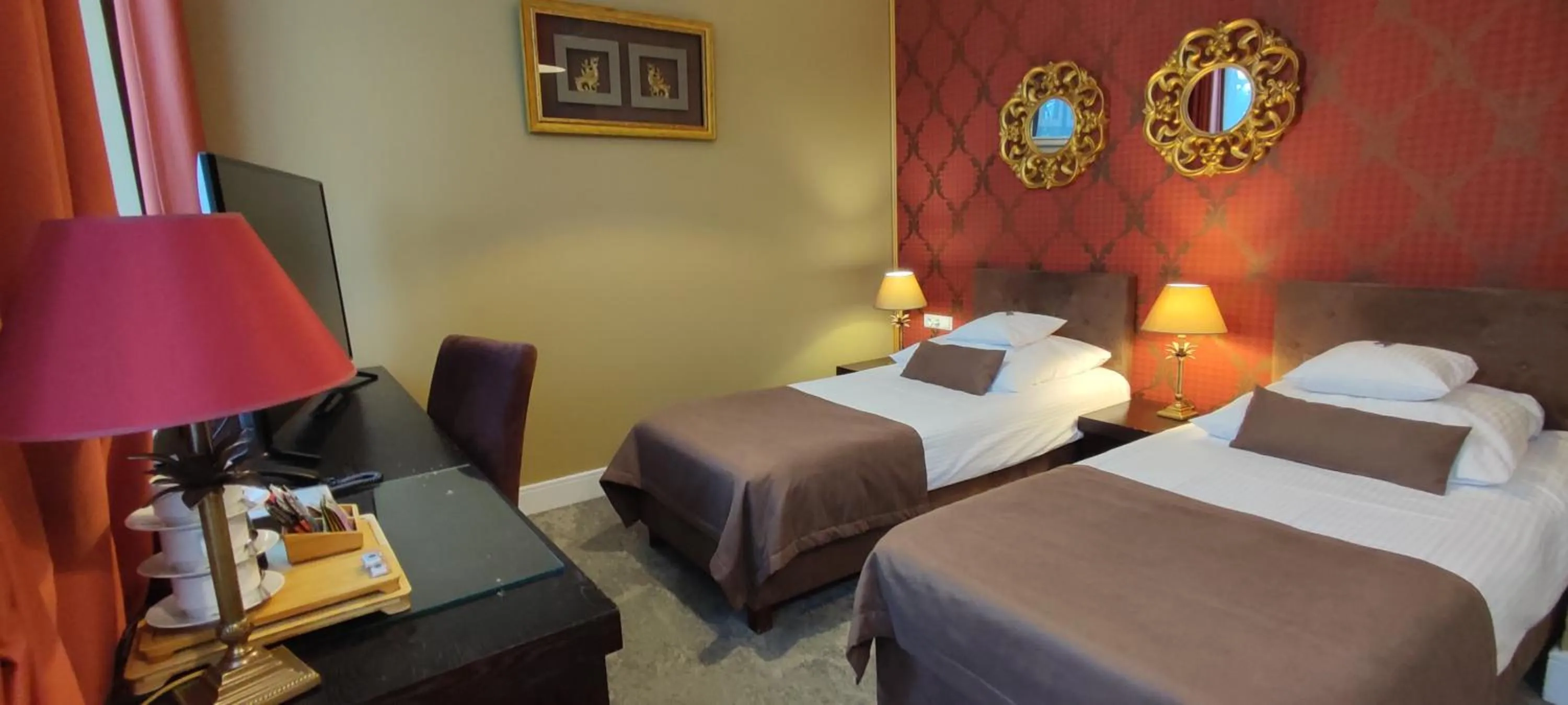 Bed in Hotel Szara Willa