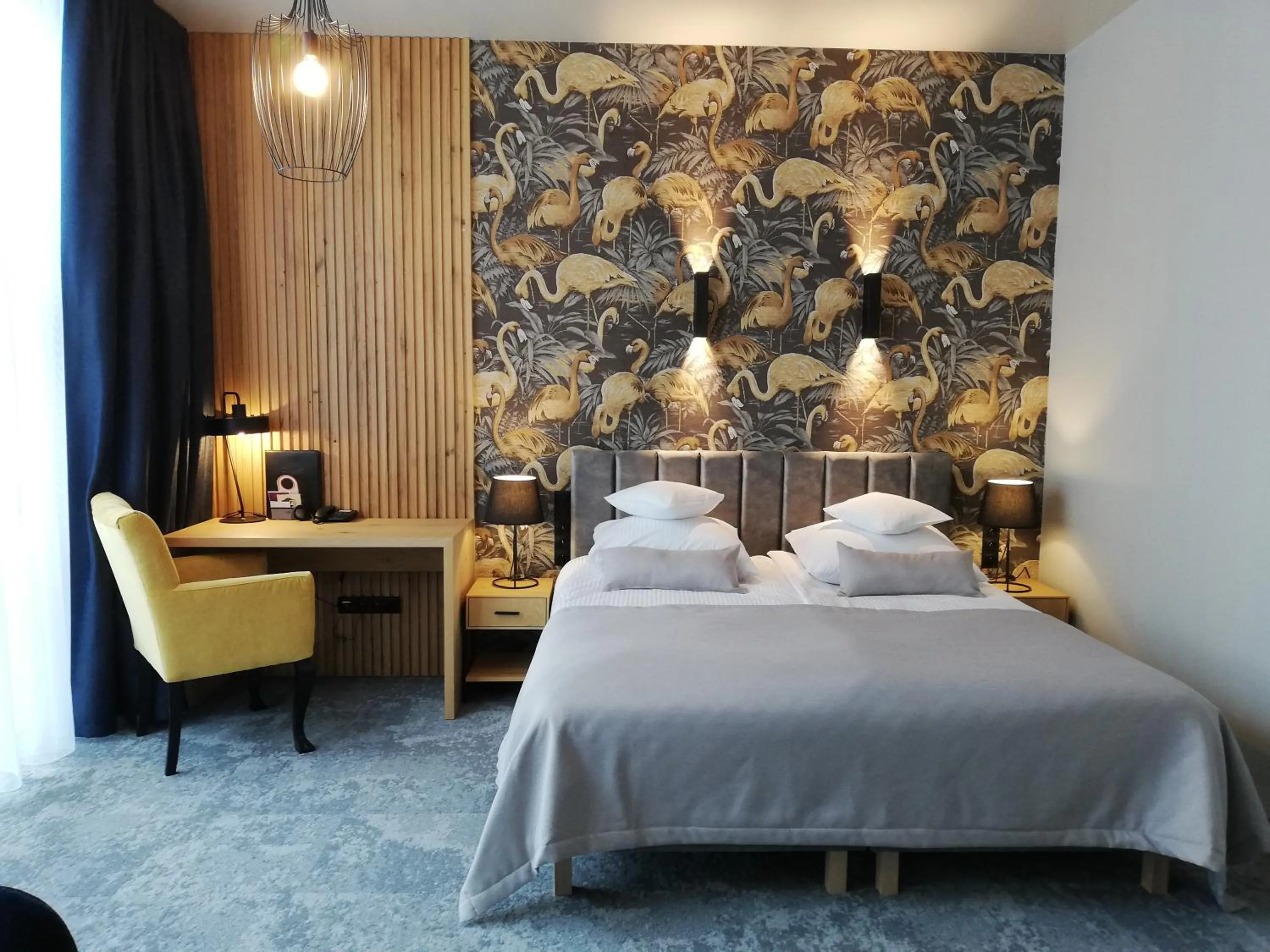 Bed in Hotel Szara Willa