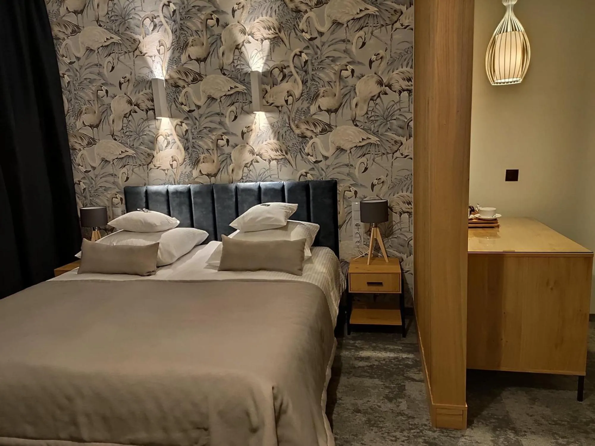 Bed in Hotel Szara Willa