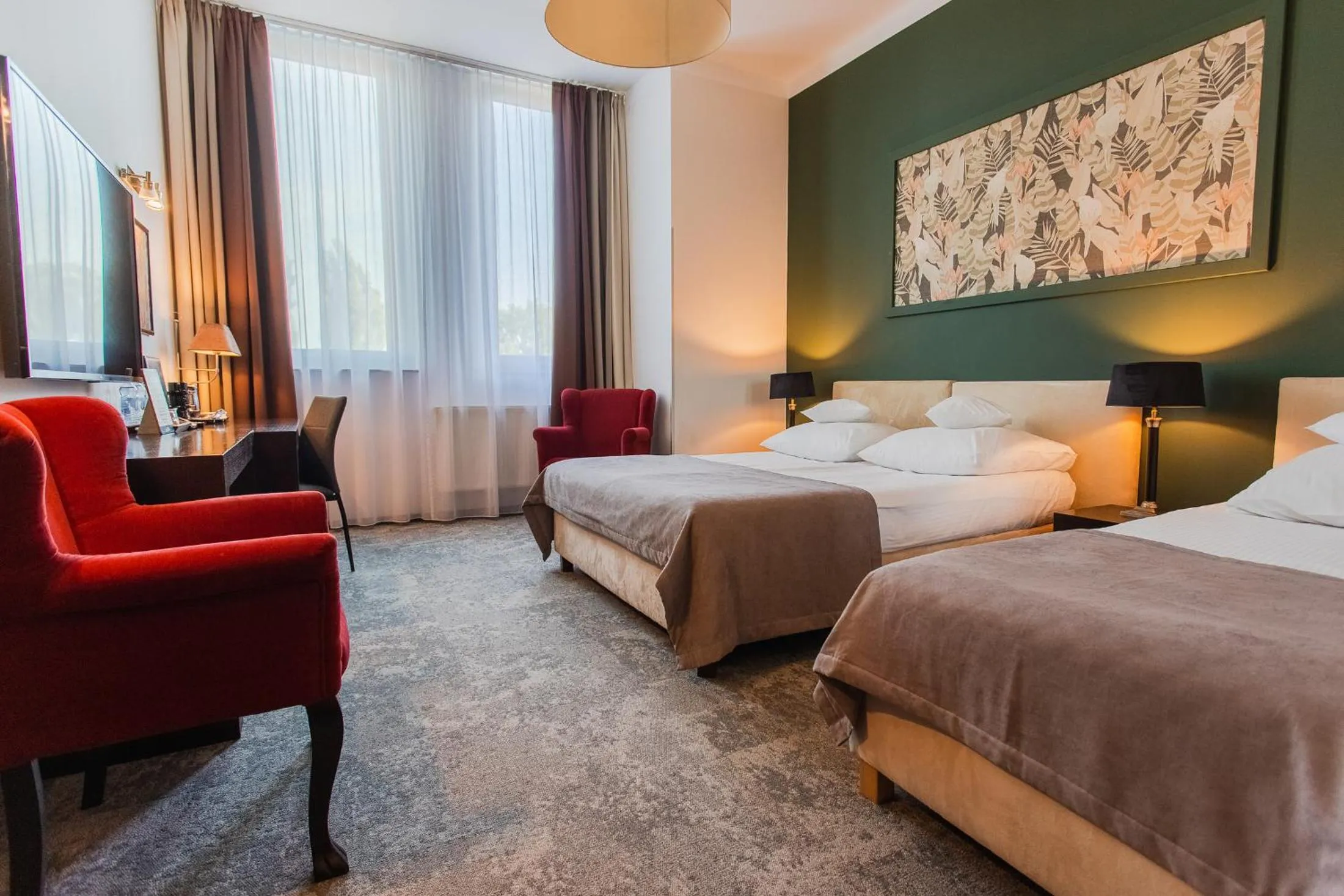 Bed in Hotel Szara Willa