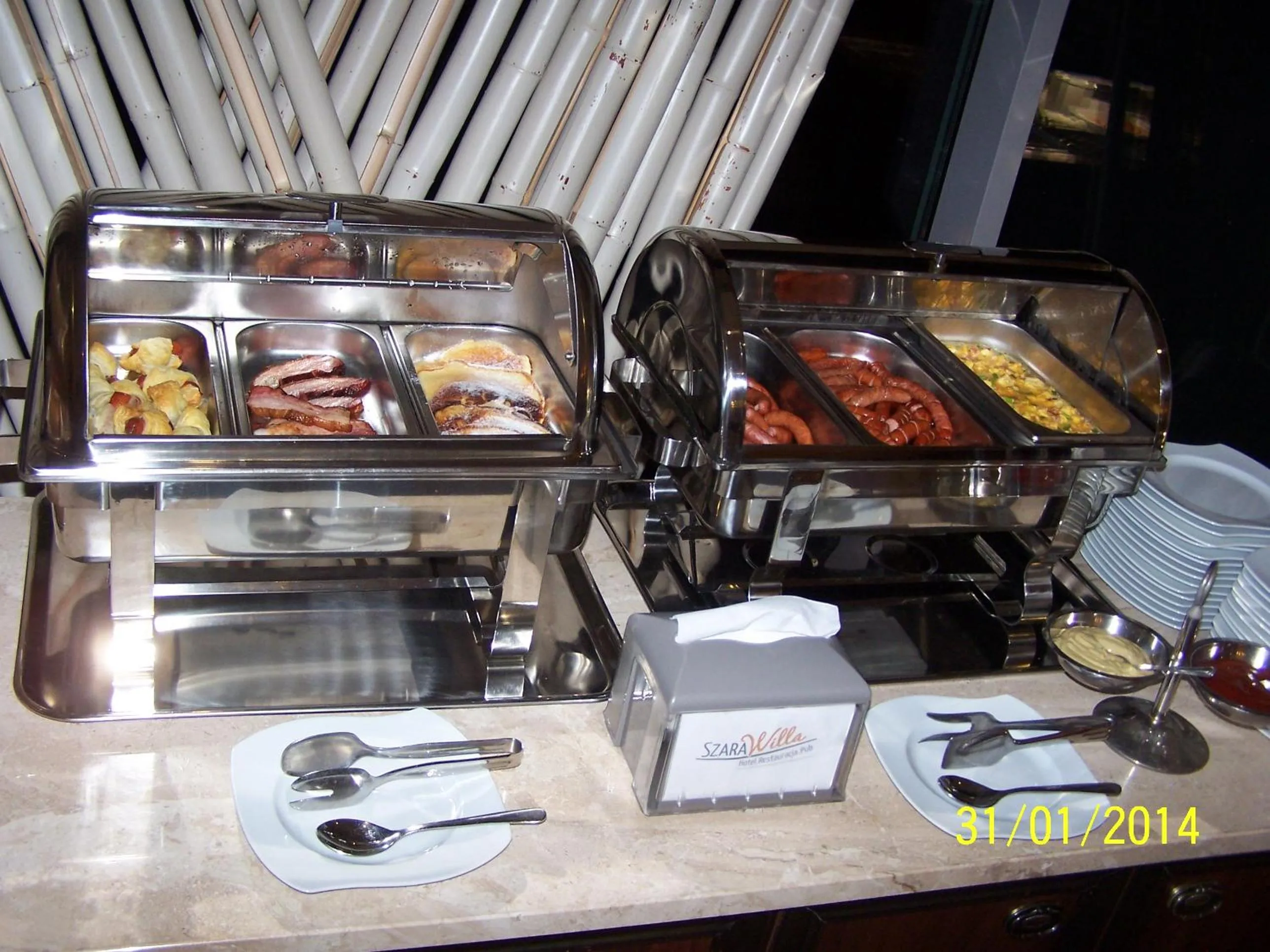 Food close-up in Hotel Szara Willa