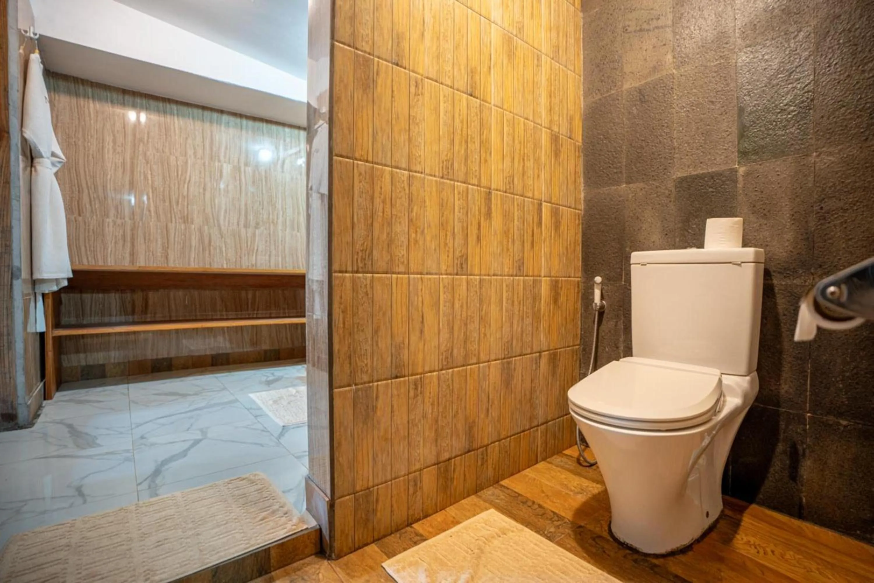 Shower in Sang Giri Mountain Tent Resort