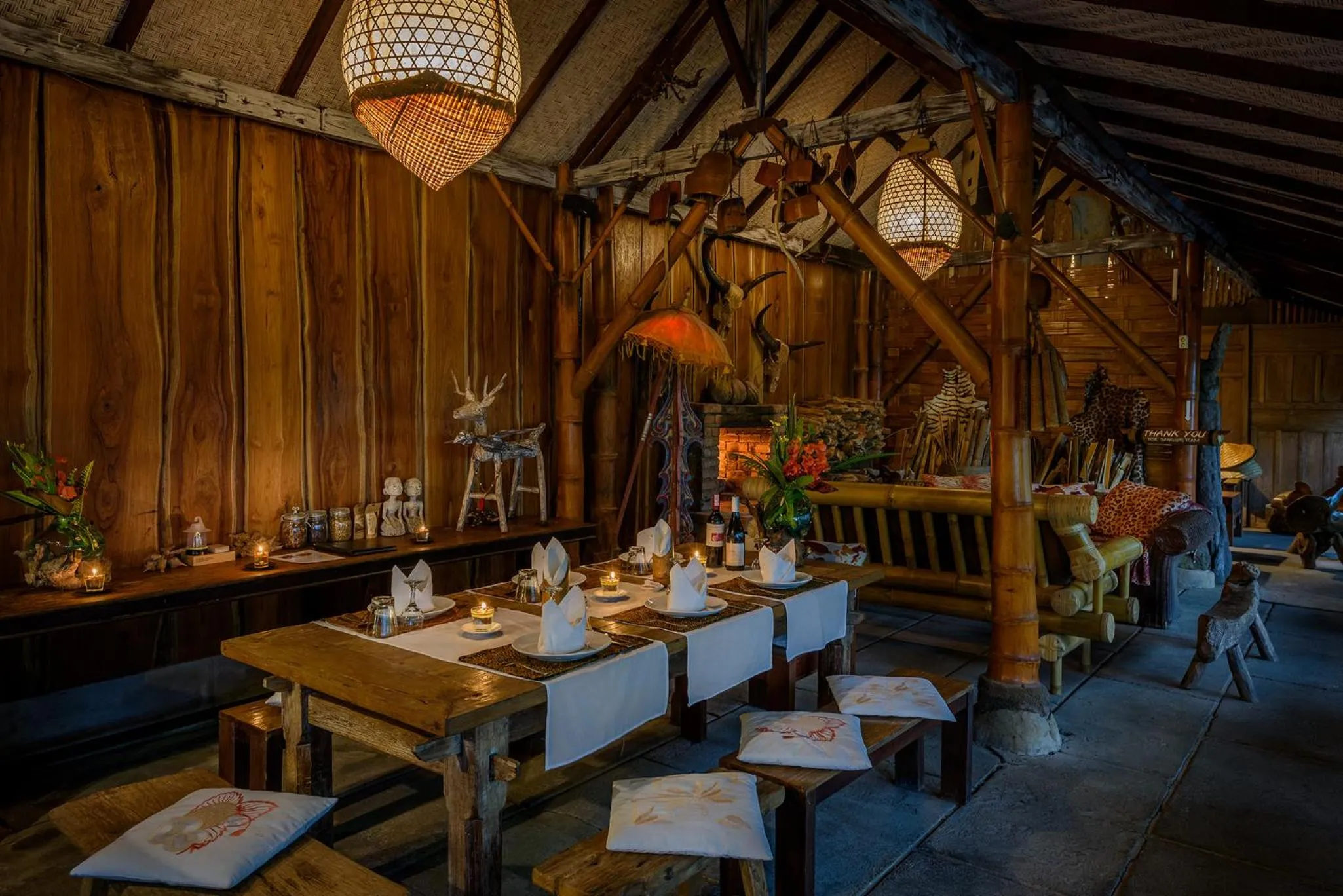 Restaurant/places to eat in Sang Giri Mountain Tent Resort