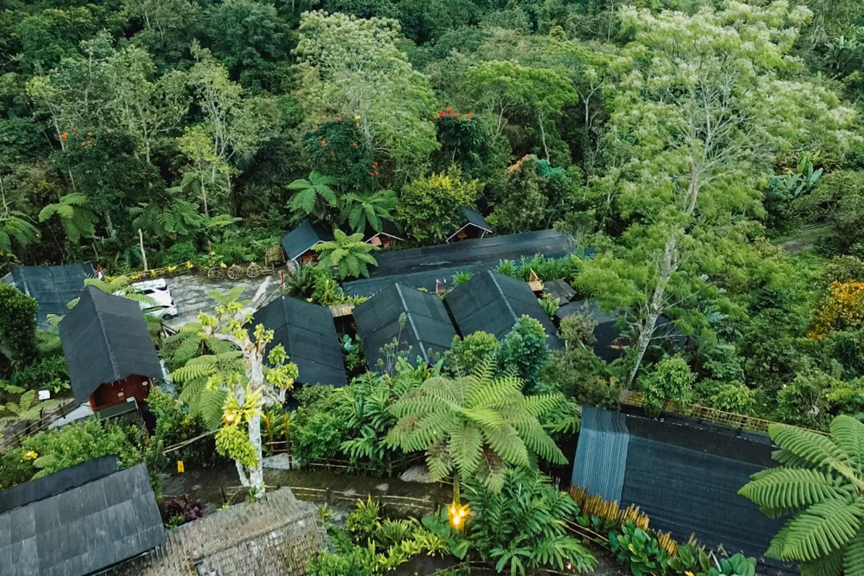 Property building in Sang Giri Mountain Tent Resort