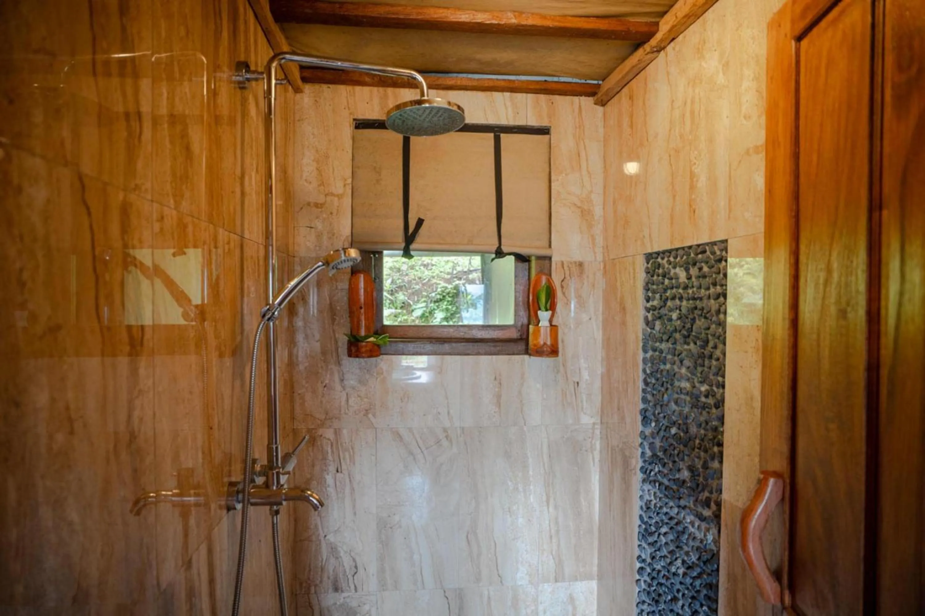 Shower in Sang Giri Mountain Tent Resort