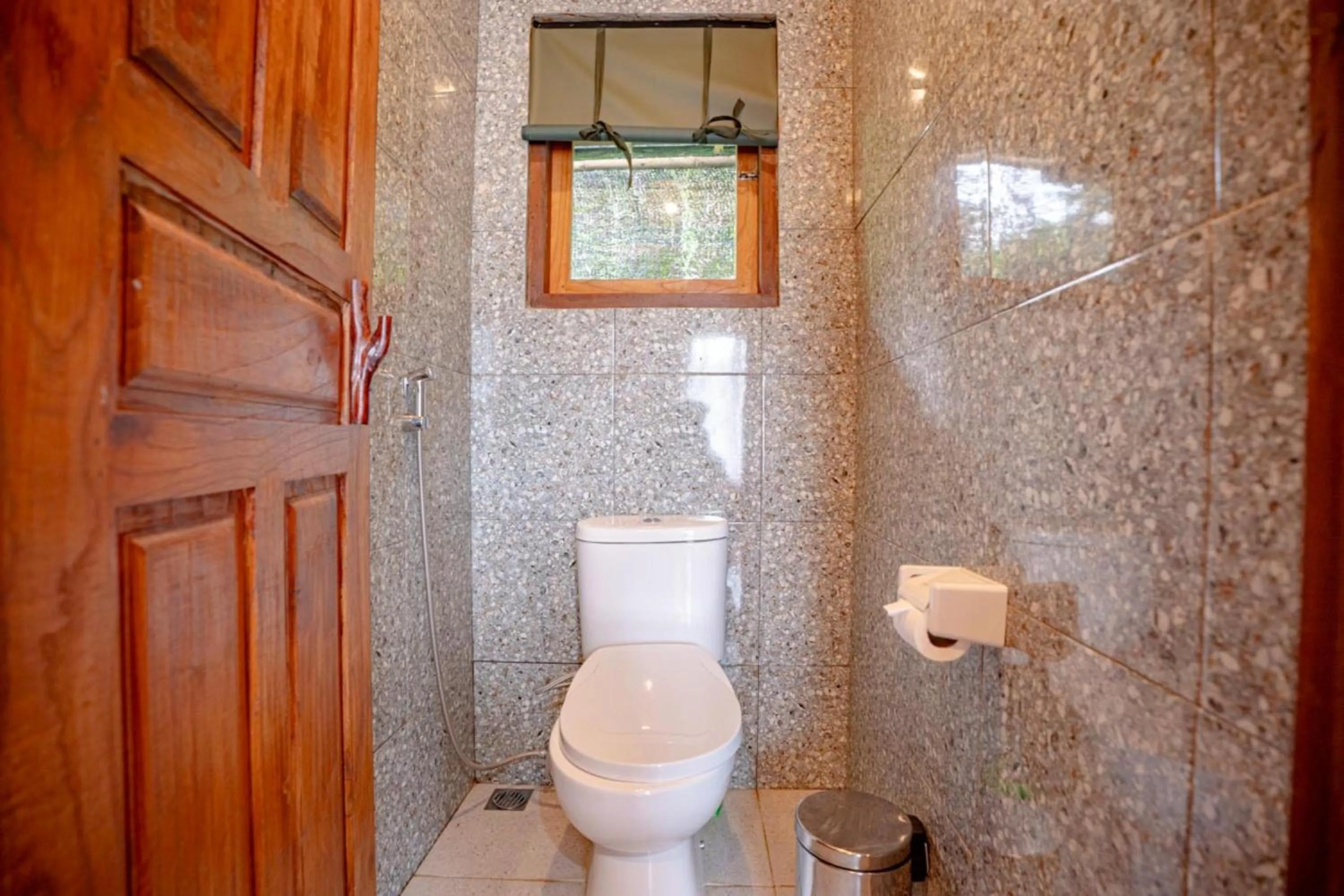 Shower in Sang Giri Mountain Tent Resort