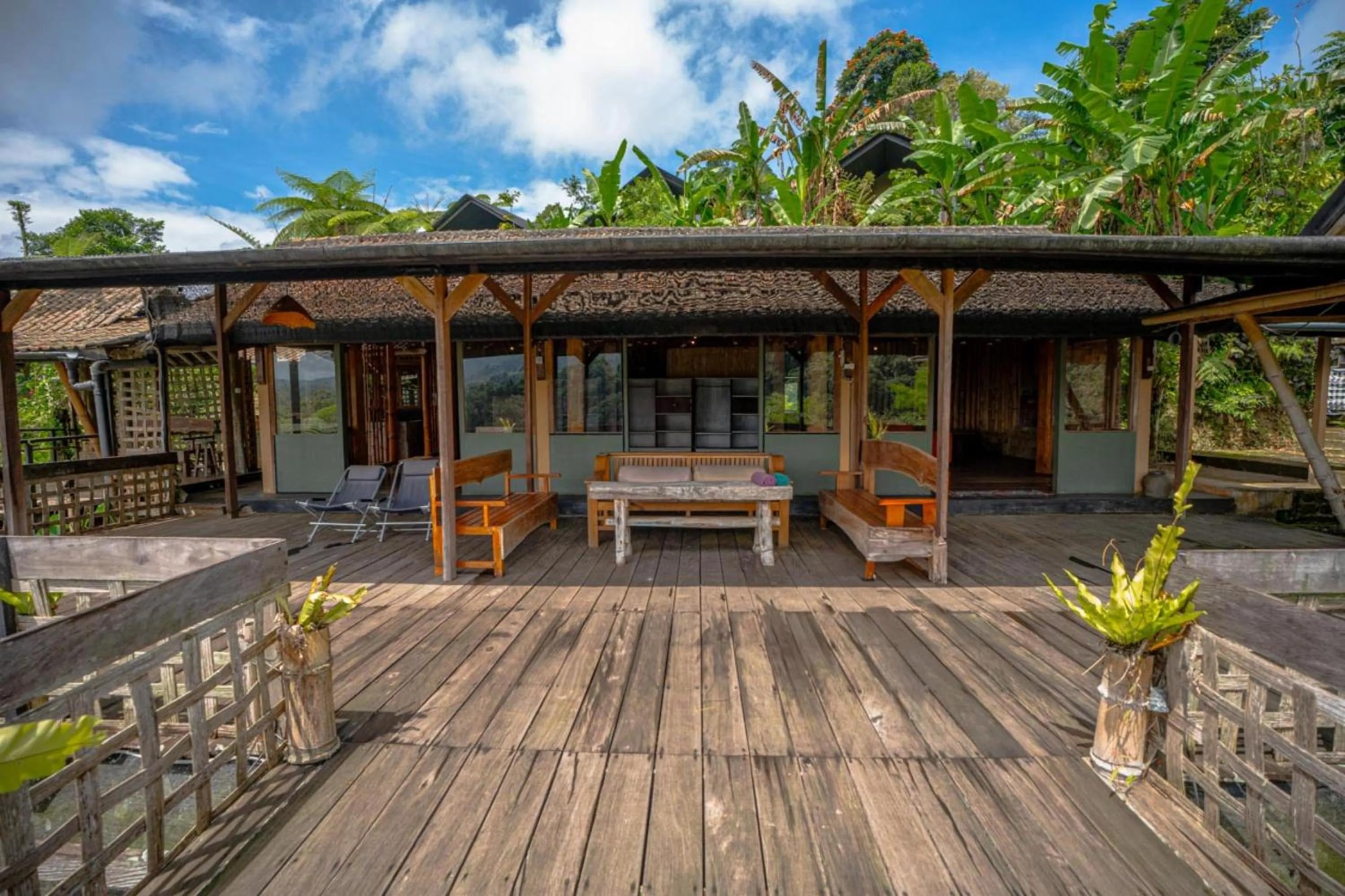 Property building in Sang Giri Mountain Tent Resort